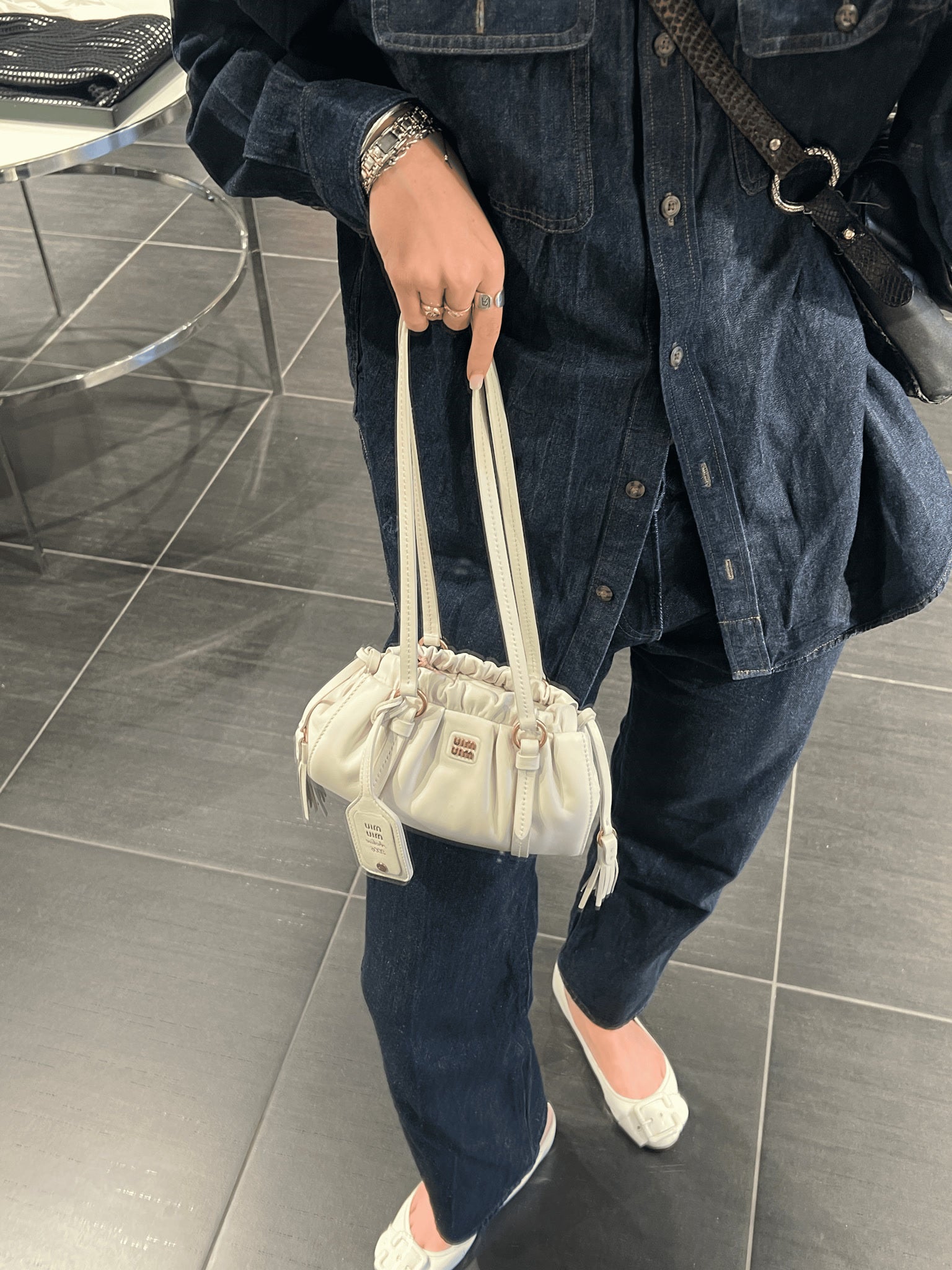 Miu Miu torebka damska skórzana 5BP039Miu Miu