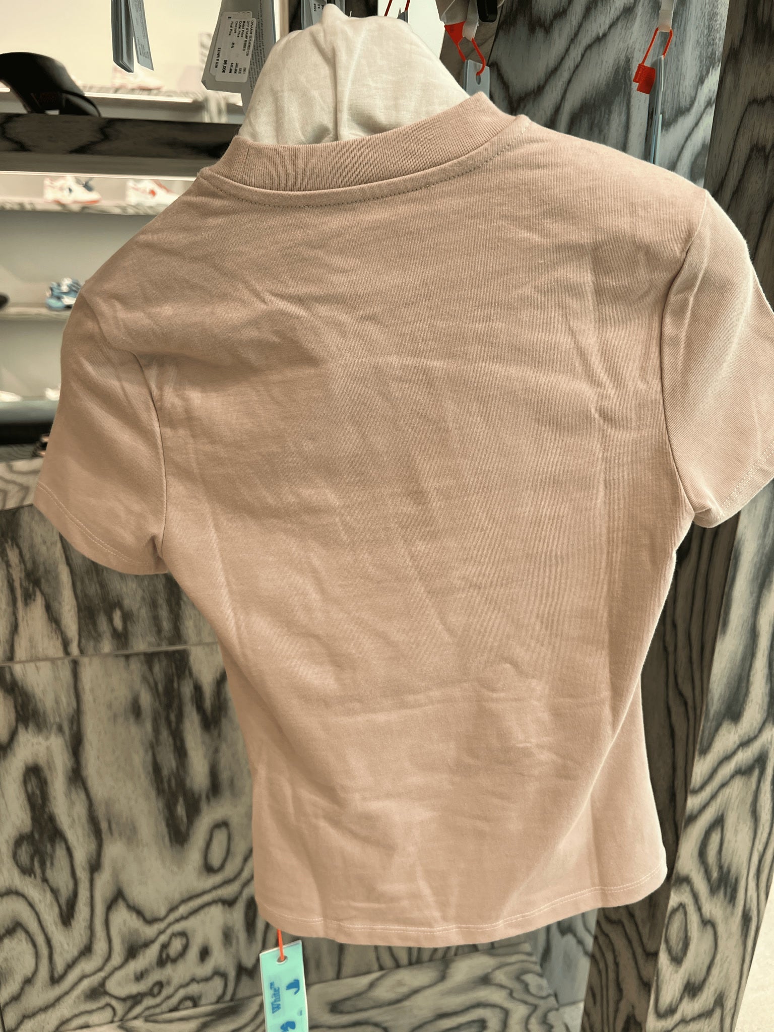 Off - White Damski T-shirt Helvetica FittedOff - white