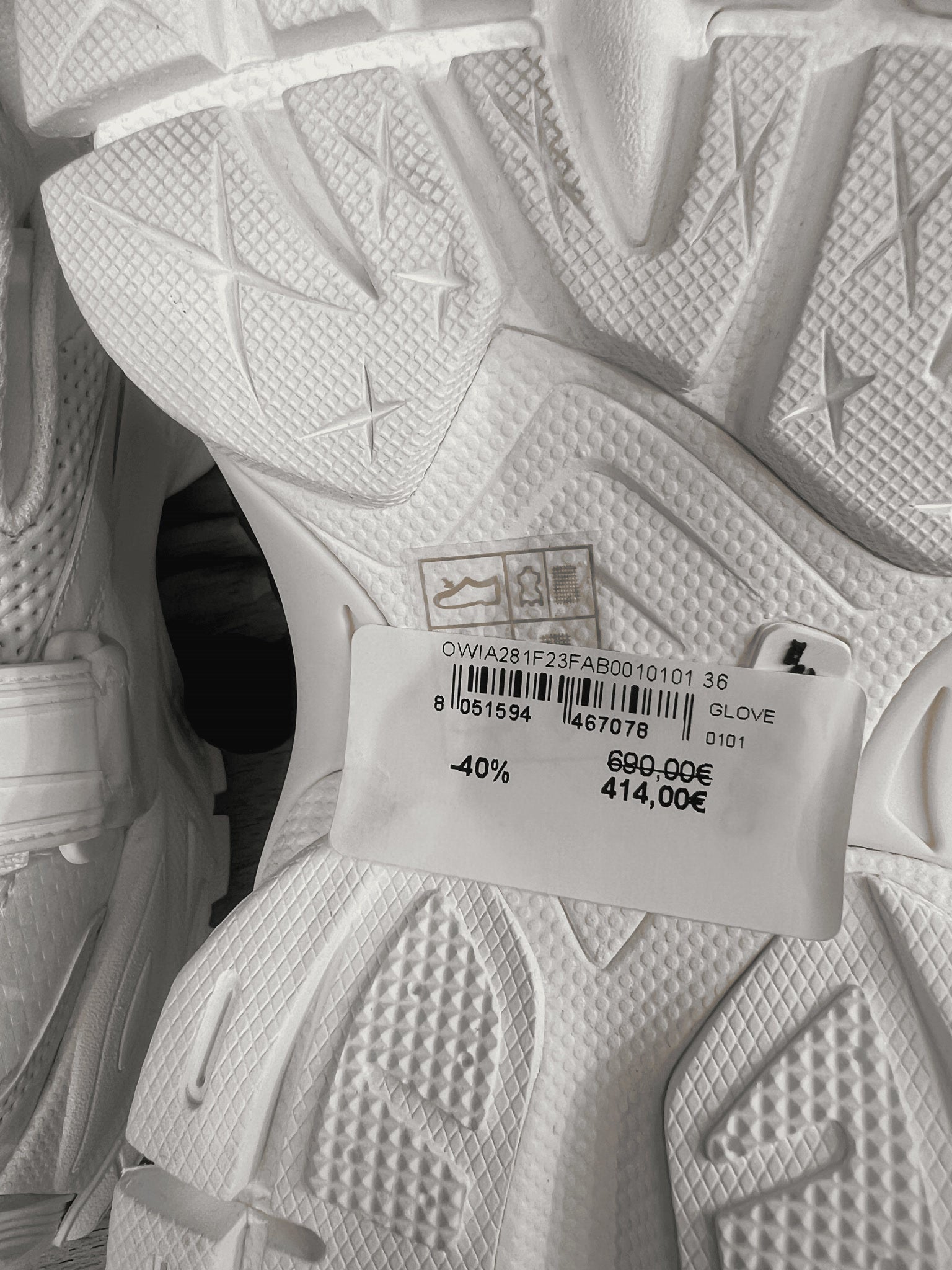 Off - White Damskie sneakersy białeOff - white