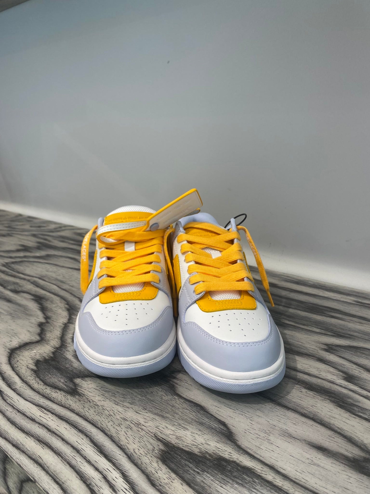 Off - White Damskie sneakersy Light Blue YellowOff - white