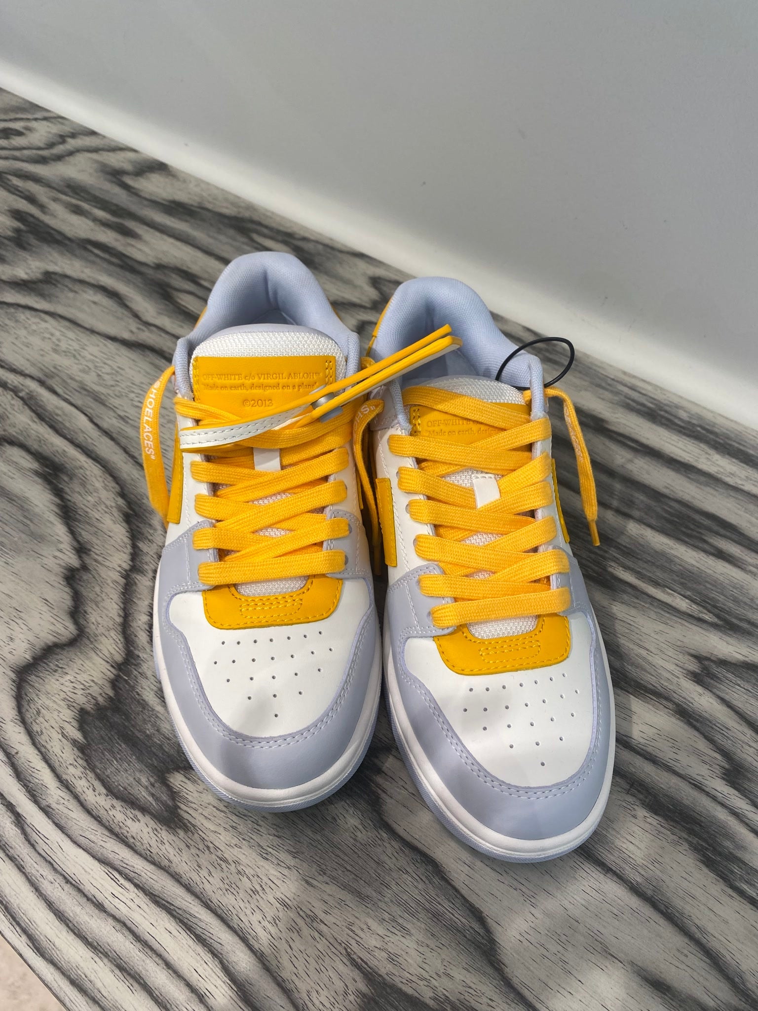 Off - White Damskie sneakersy Light Blue YellowOff - white