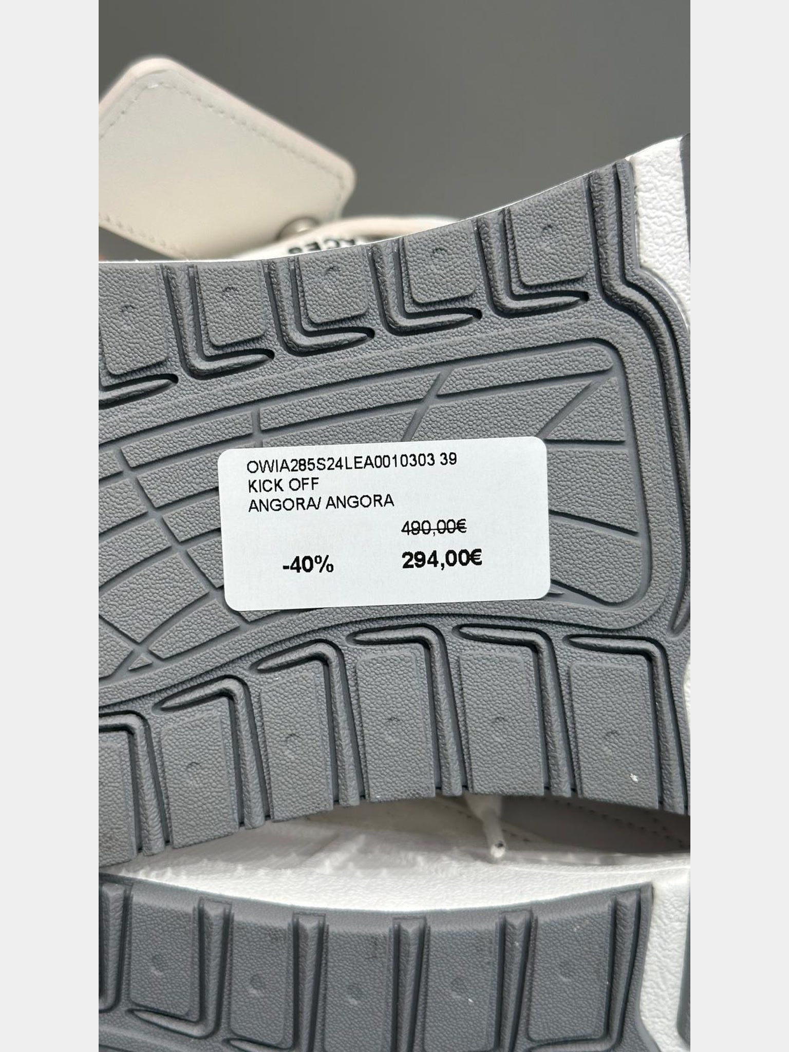 Off - White Kick Off Angora AngoraOff - White