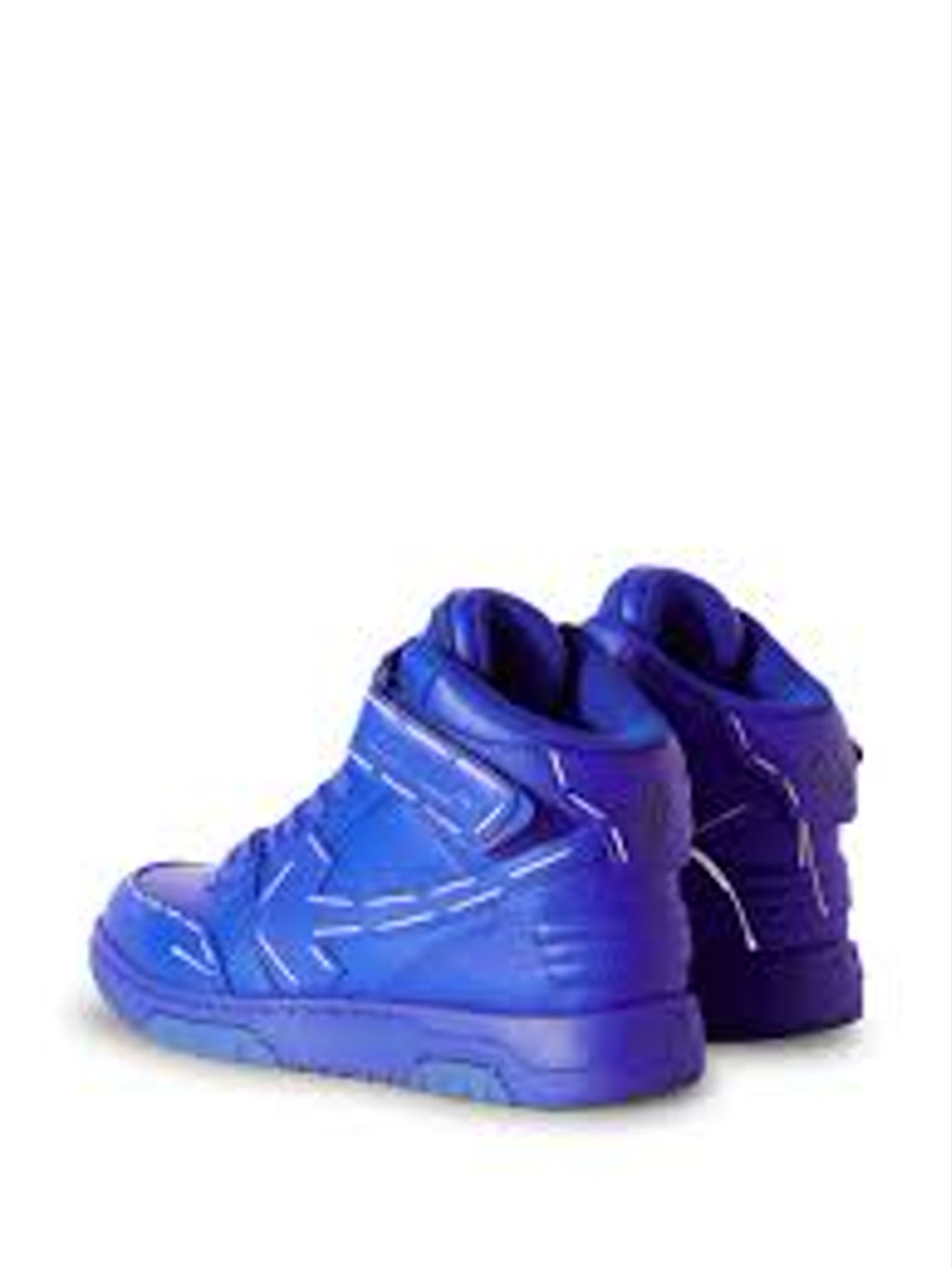 Off - White OOO Sartorial Stitching Mid - top SneakersOff - White