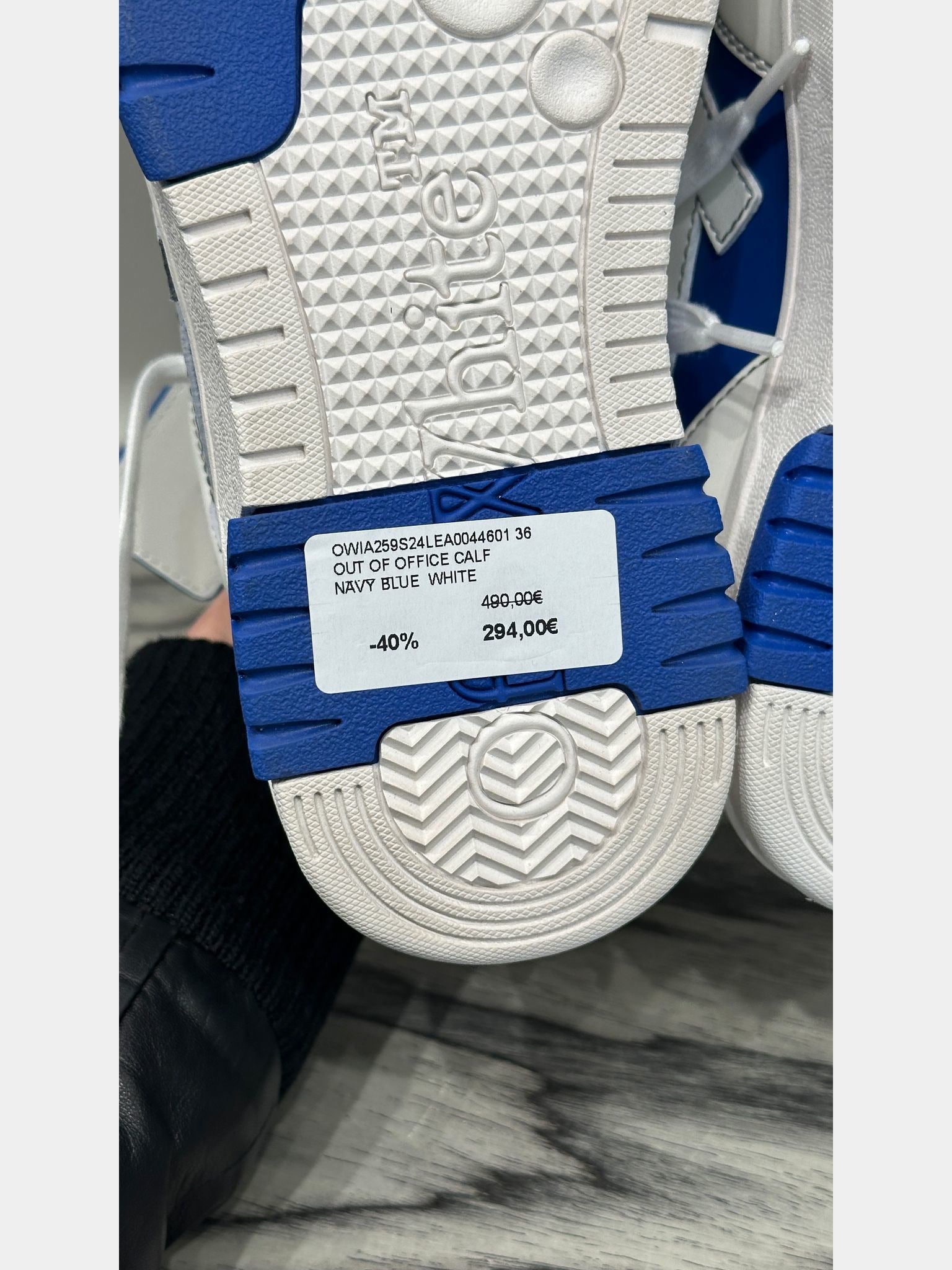 Off - White Out of Office CalfOff - White