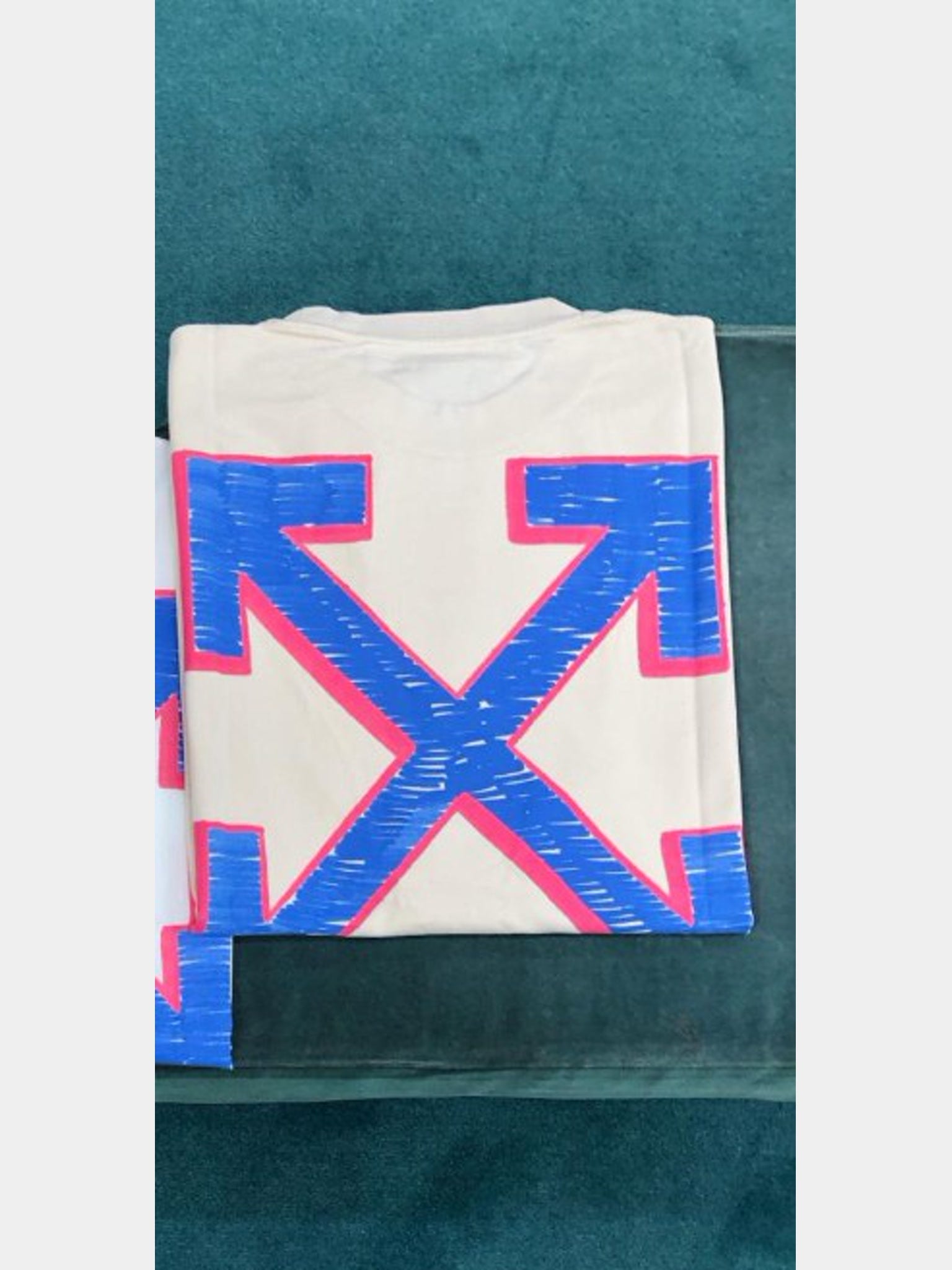 Off - White T-Shirt BeigeOff - White