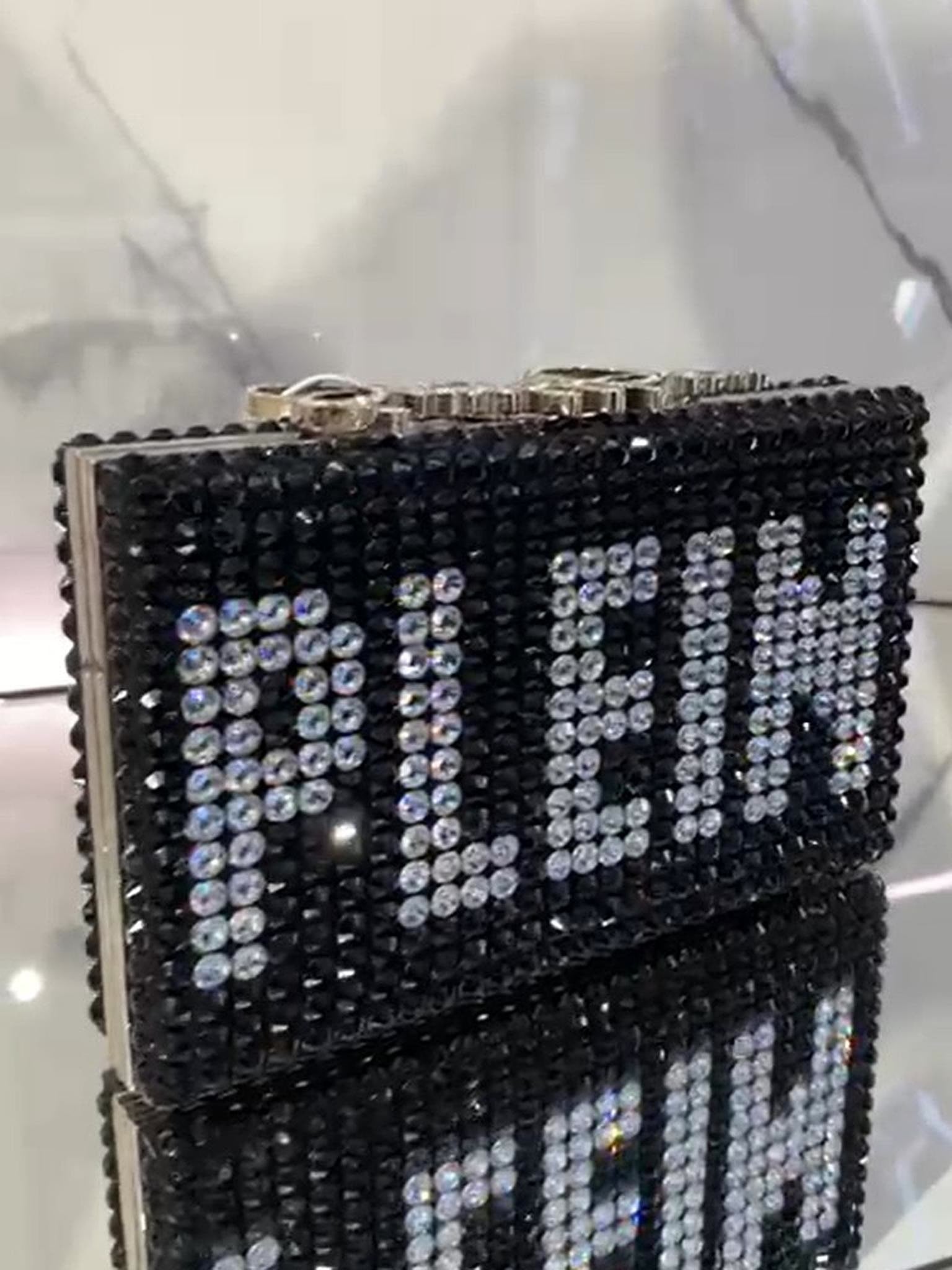 Philipp Plein Clutch Crystal TPhilipp Plein