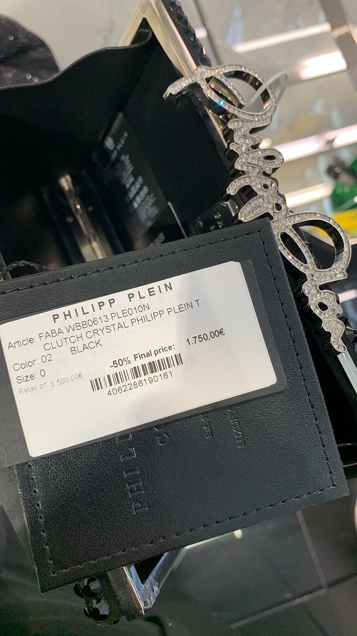 Philipp Plein Clutch Crystal TPhilipp Plein