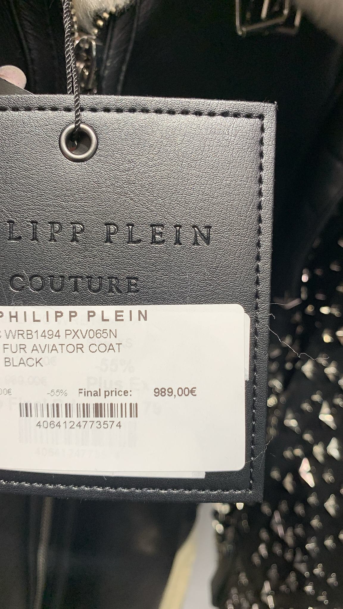 Philipp Plein Fur Aviator CoatPhilipp Plein