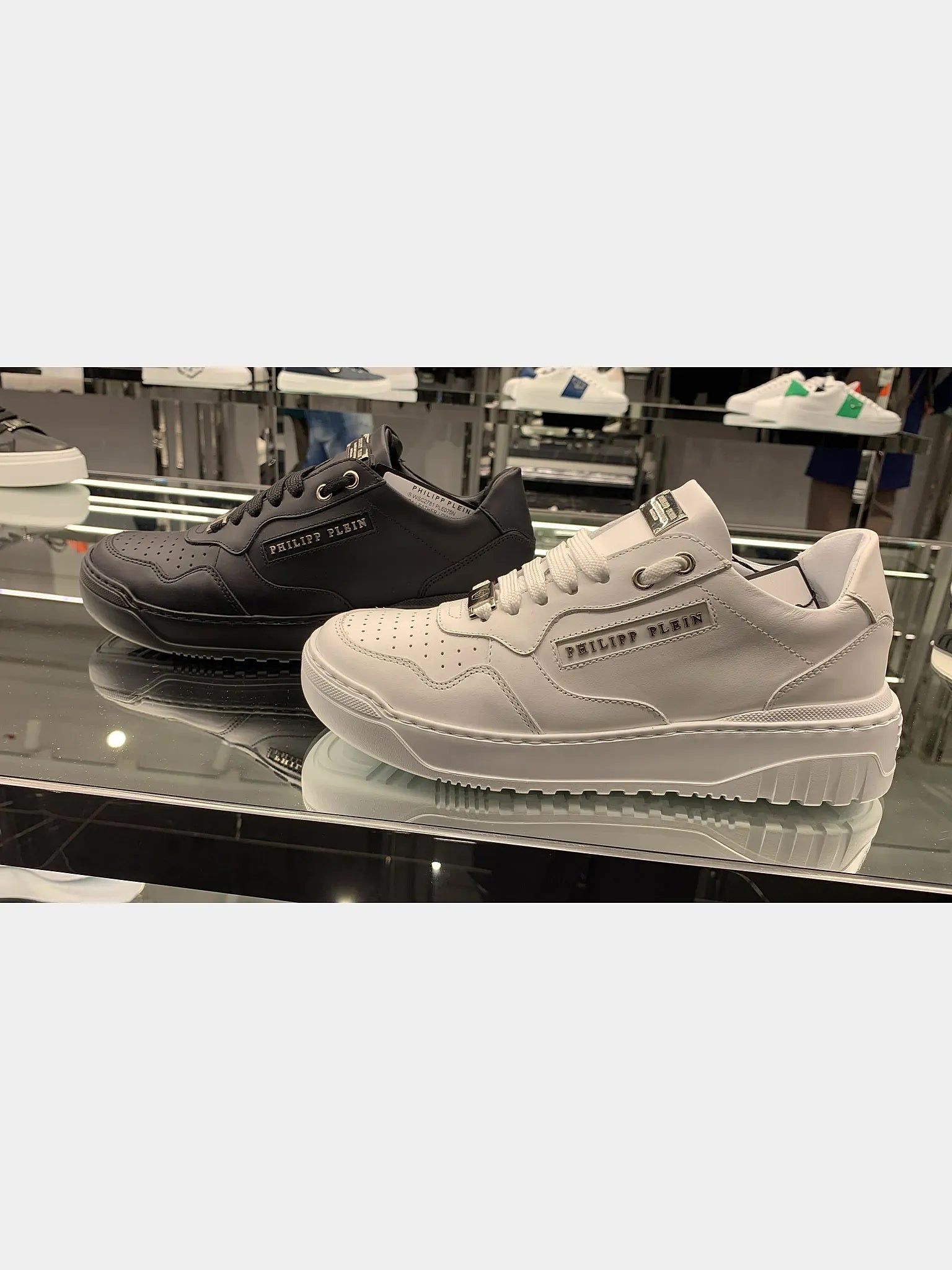 Philipp Plein Leather Low Top SneakersPhilipp Plein