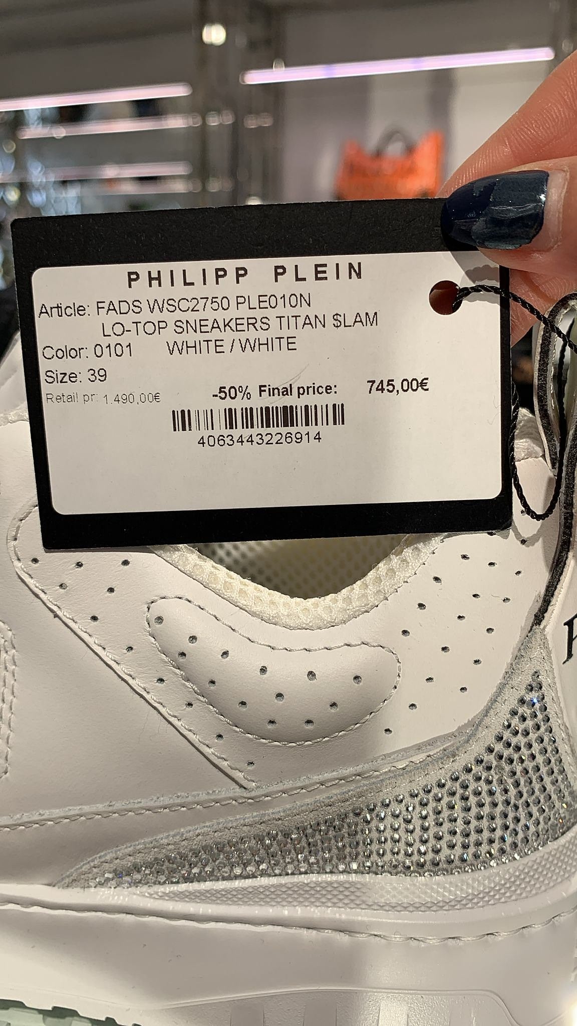 Philipp Plein Lo - Top Sneakers Titan SlamPhilipp Plein