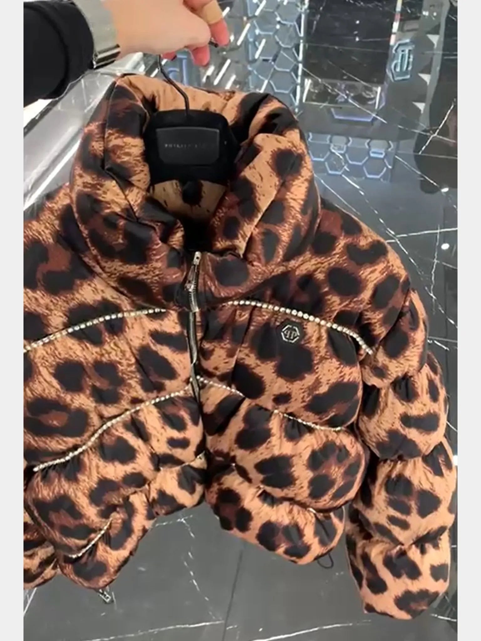 Philipp Plein Nylon Oversized Down JacketPhilipp Plein