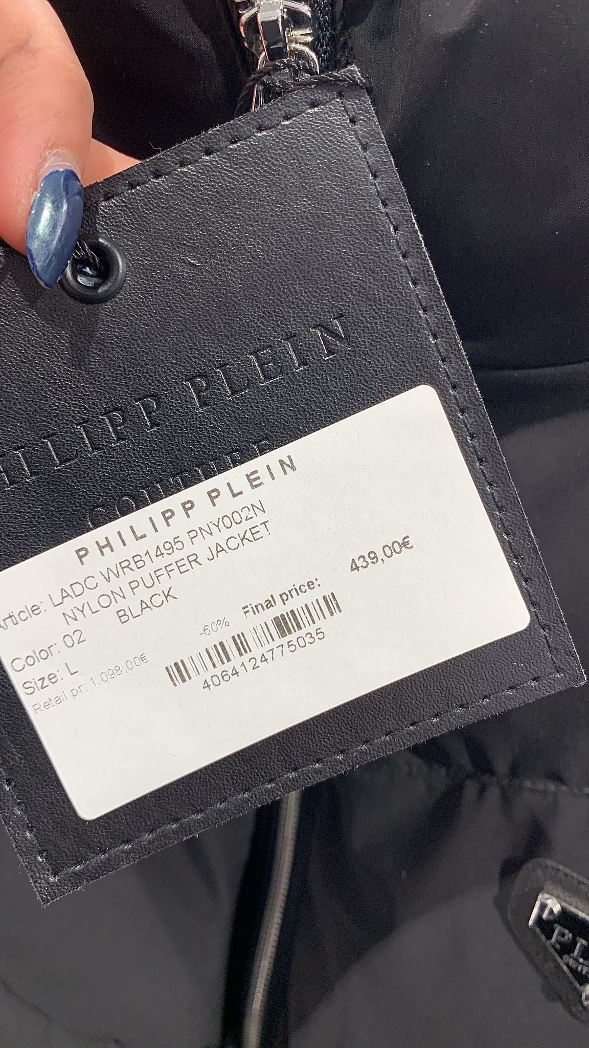 Philipp Plein Nylon Puffer JacketPhilipp Plein