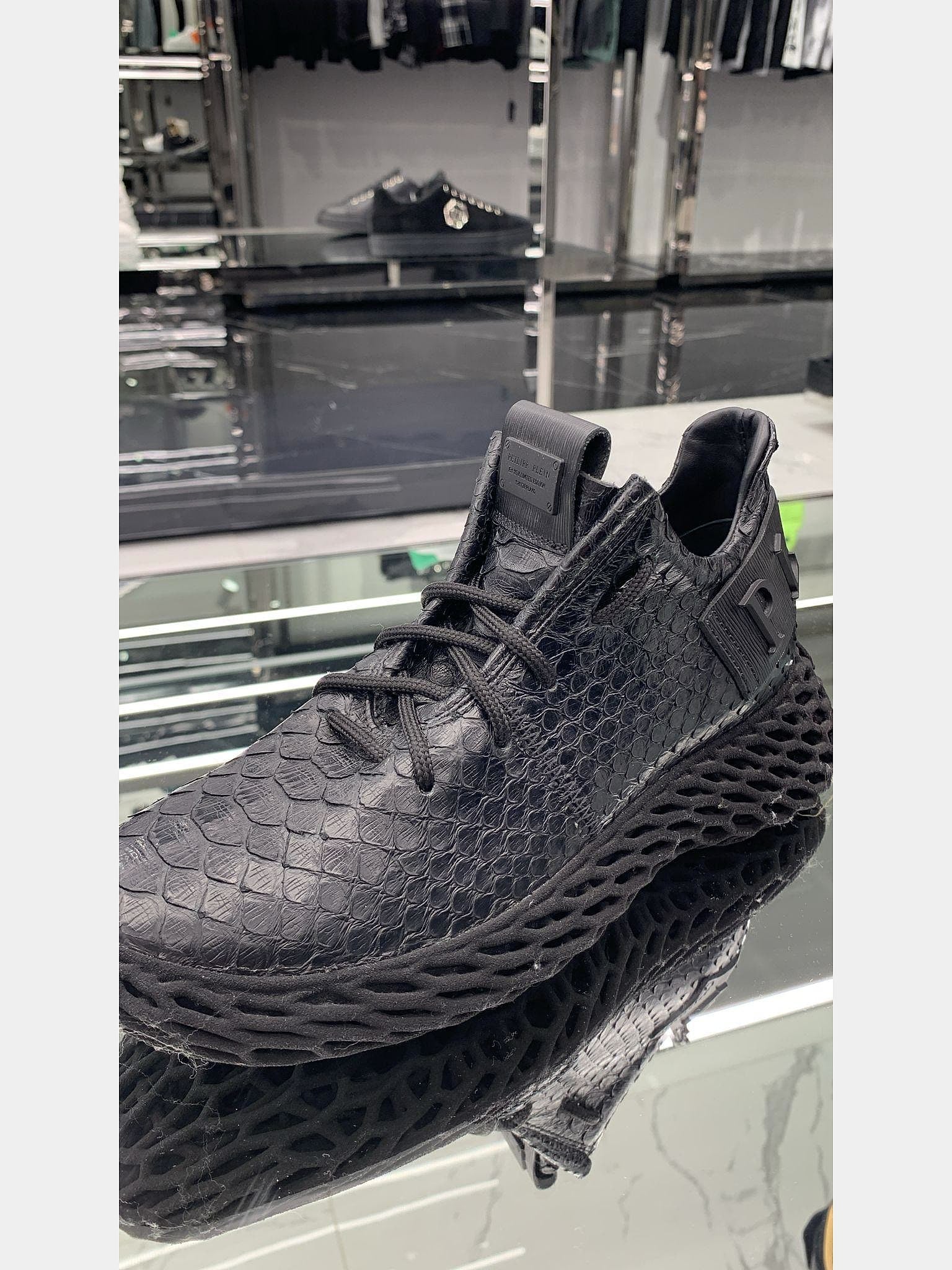 Philipp Plein Runner Skeleton Python BlackPhilipp Plein