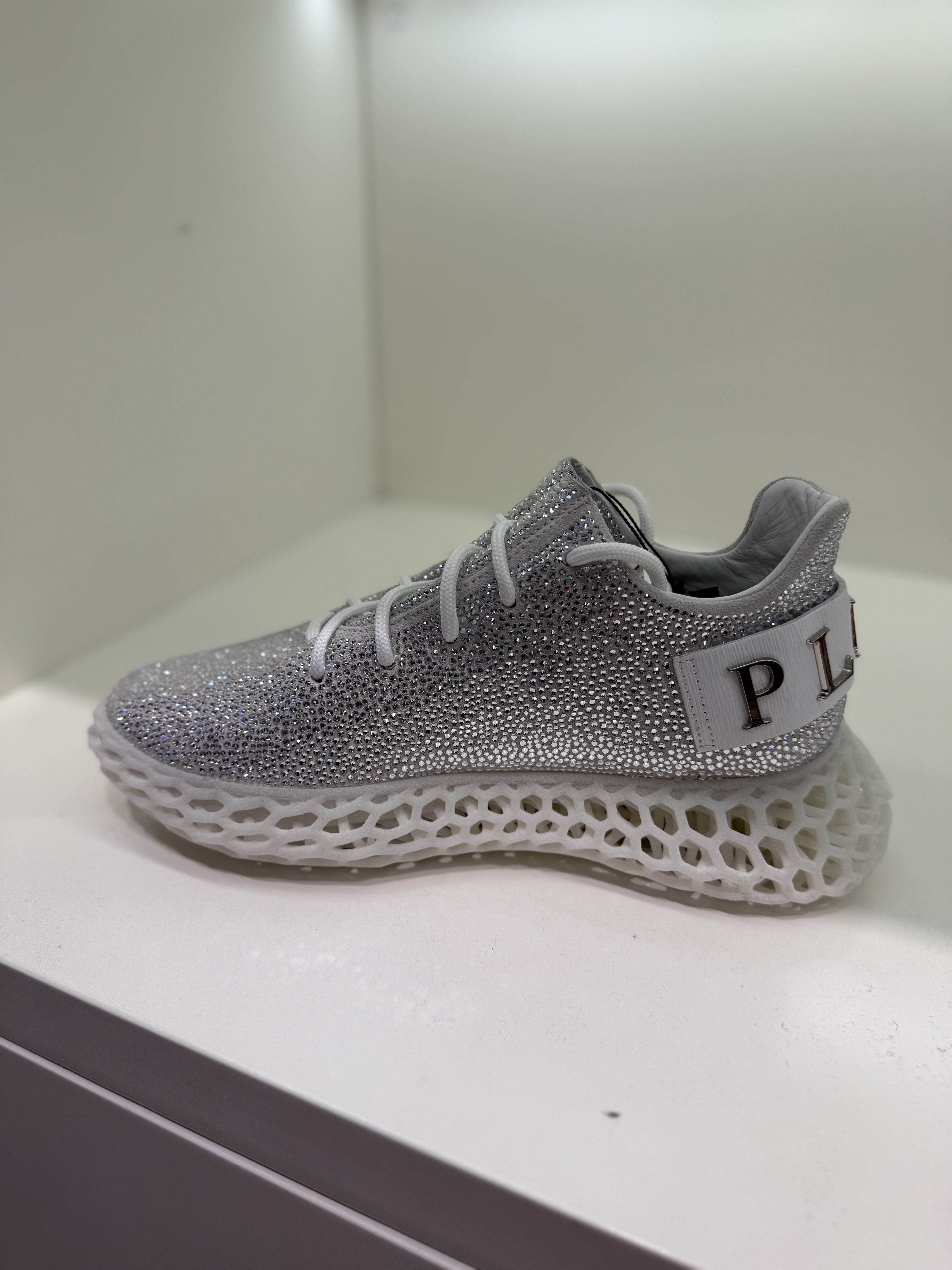 Philipp Plein Runner Sneakers Skeleton Suede CrystalPhilipp Plein