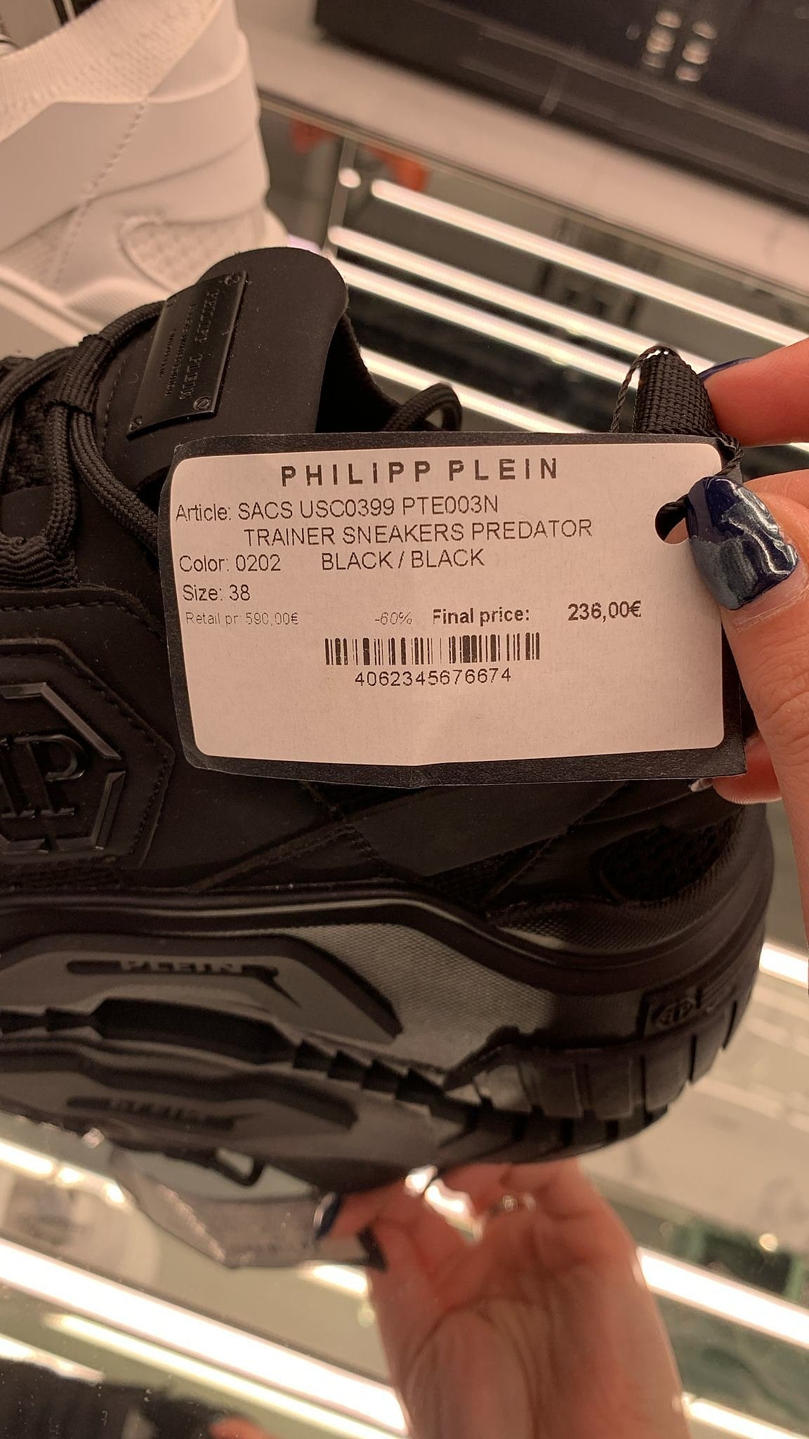 Philipp Plein Trainer Sneakers PredatorPhilipp Plein