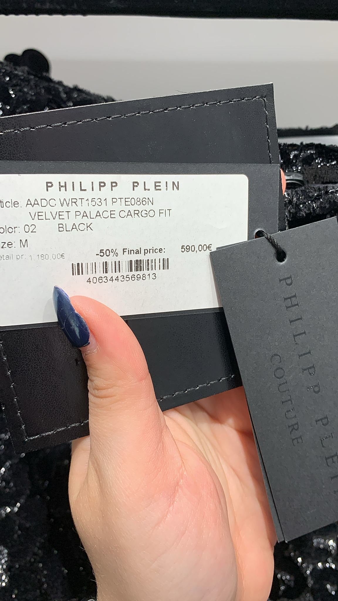 Philipp Plein Velvet Palace Cargo FitPhilipp Plein