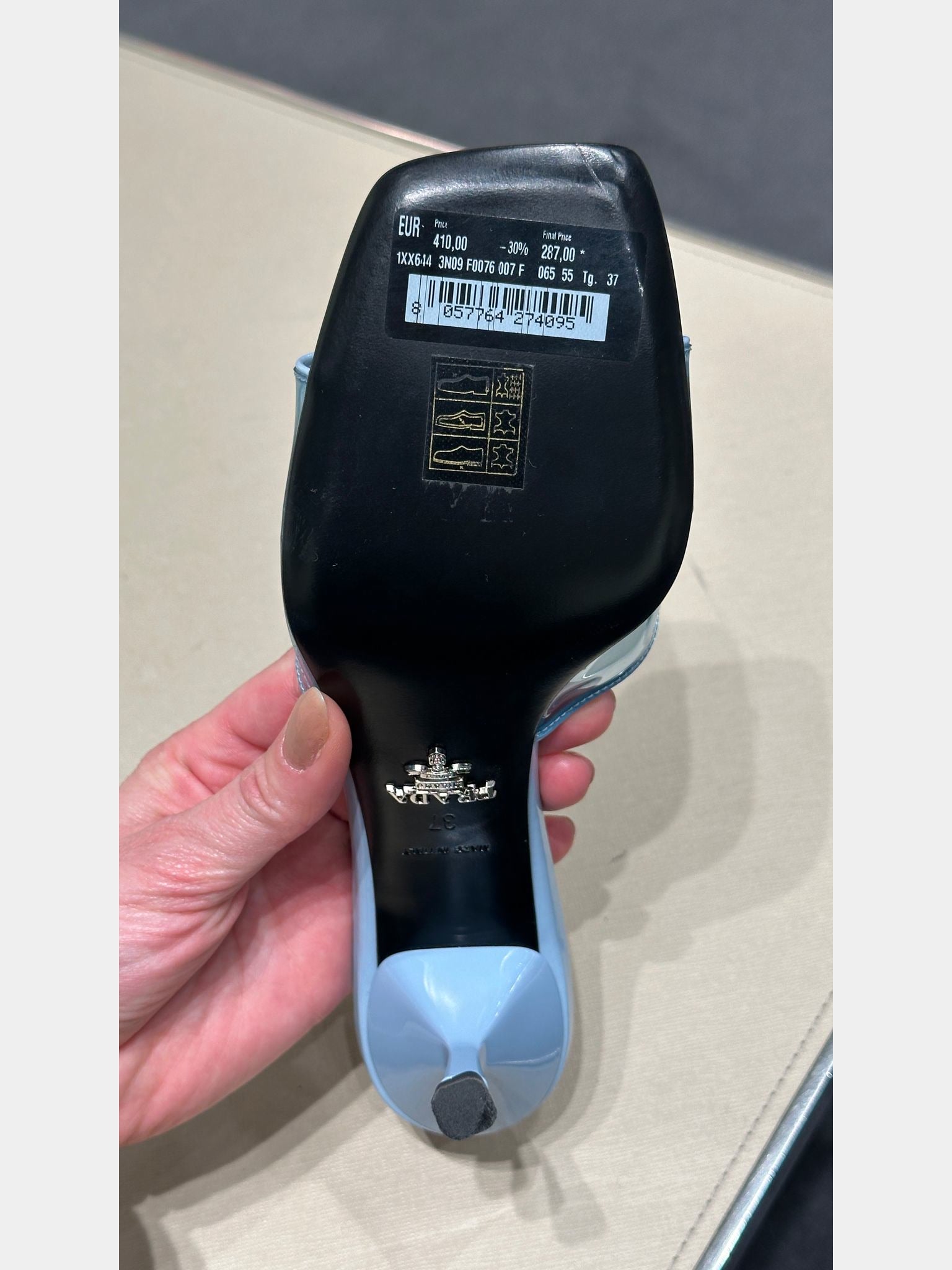 Prada Blue SandalsPrada