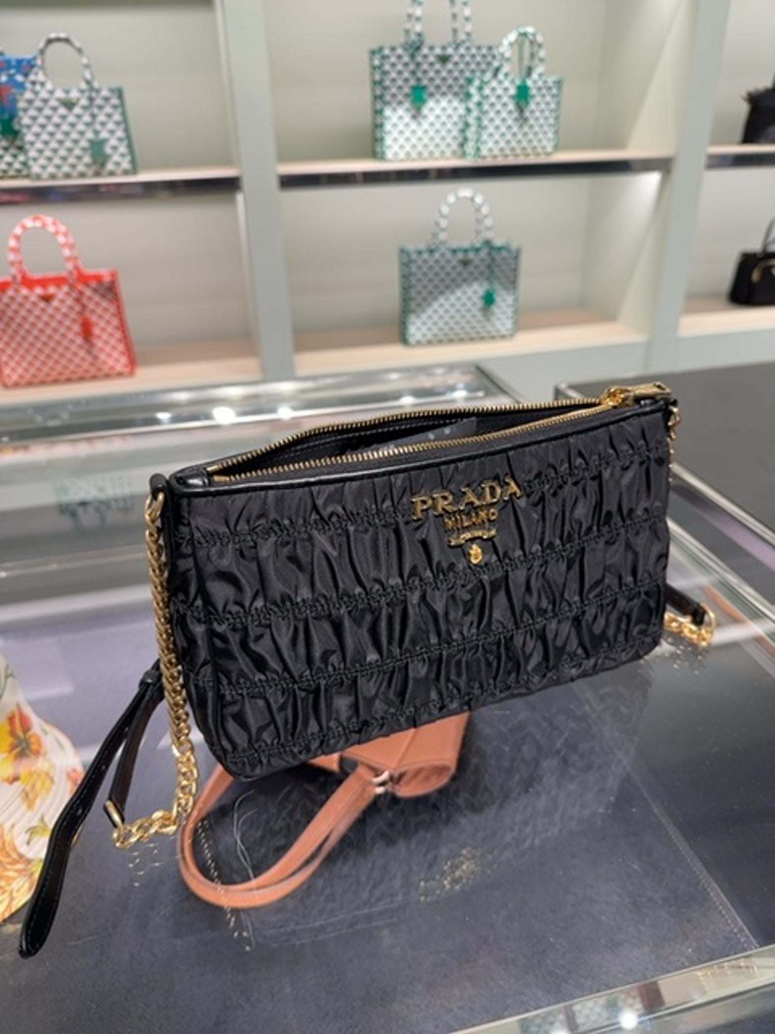 Prada cross body bag blackPrada