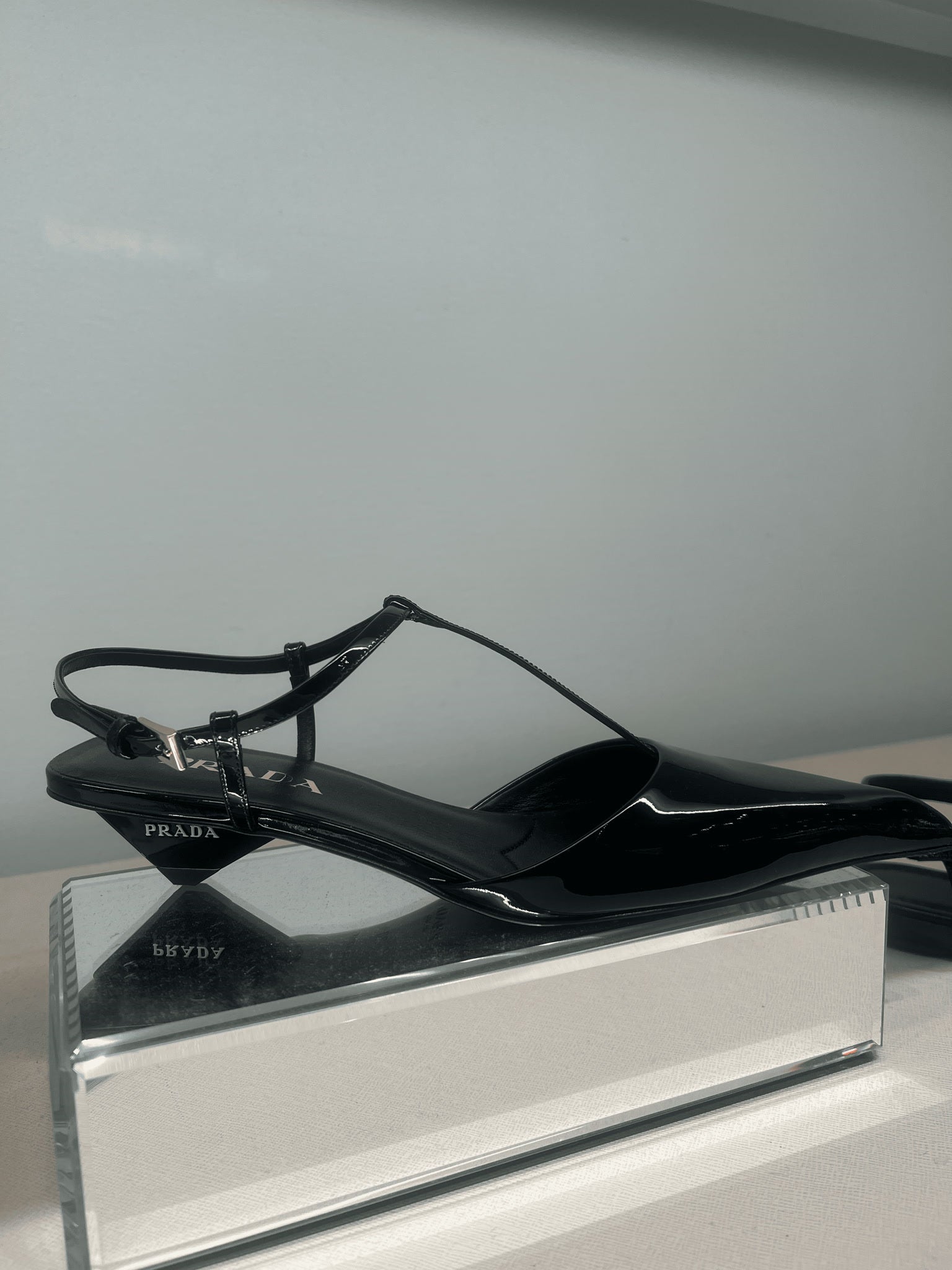 Prada Czarne Damskie Szpilki 11535NPrada