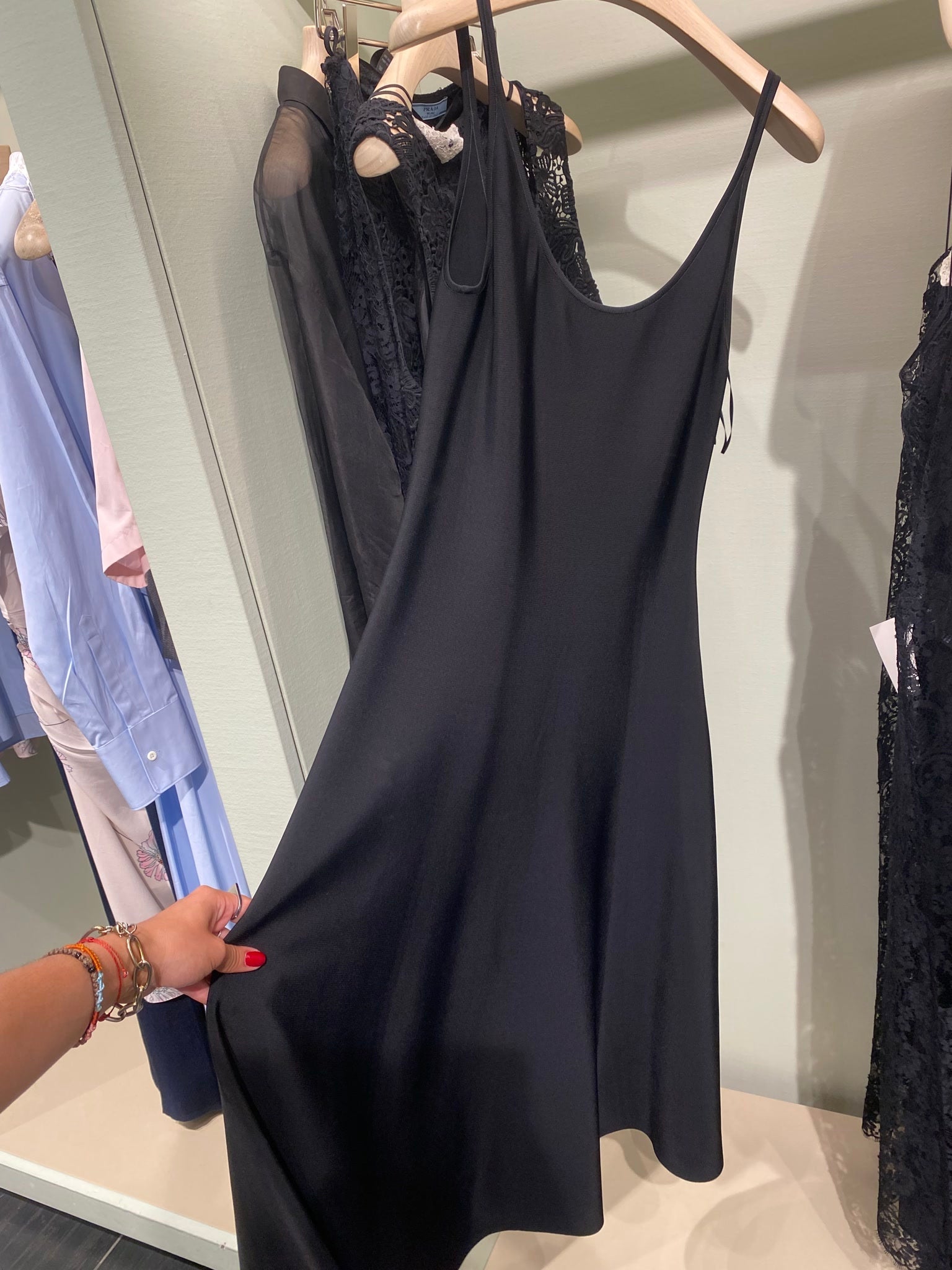 Prada Damska sukienka czarnaPrada