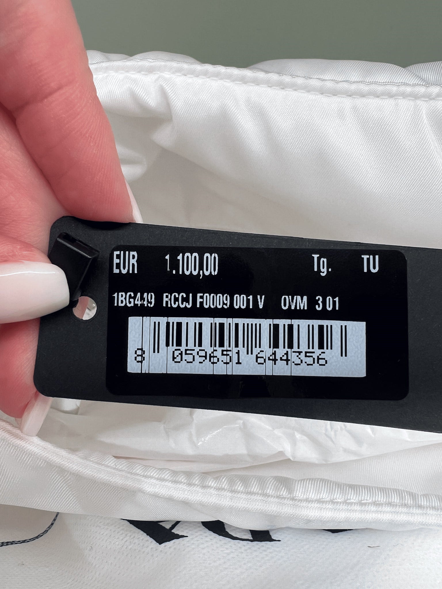 Prada Damska torba biała RCCJPrada