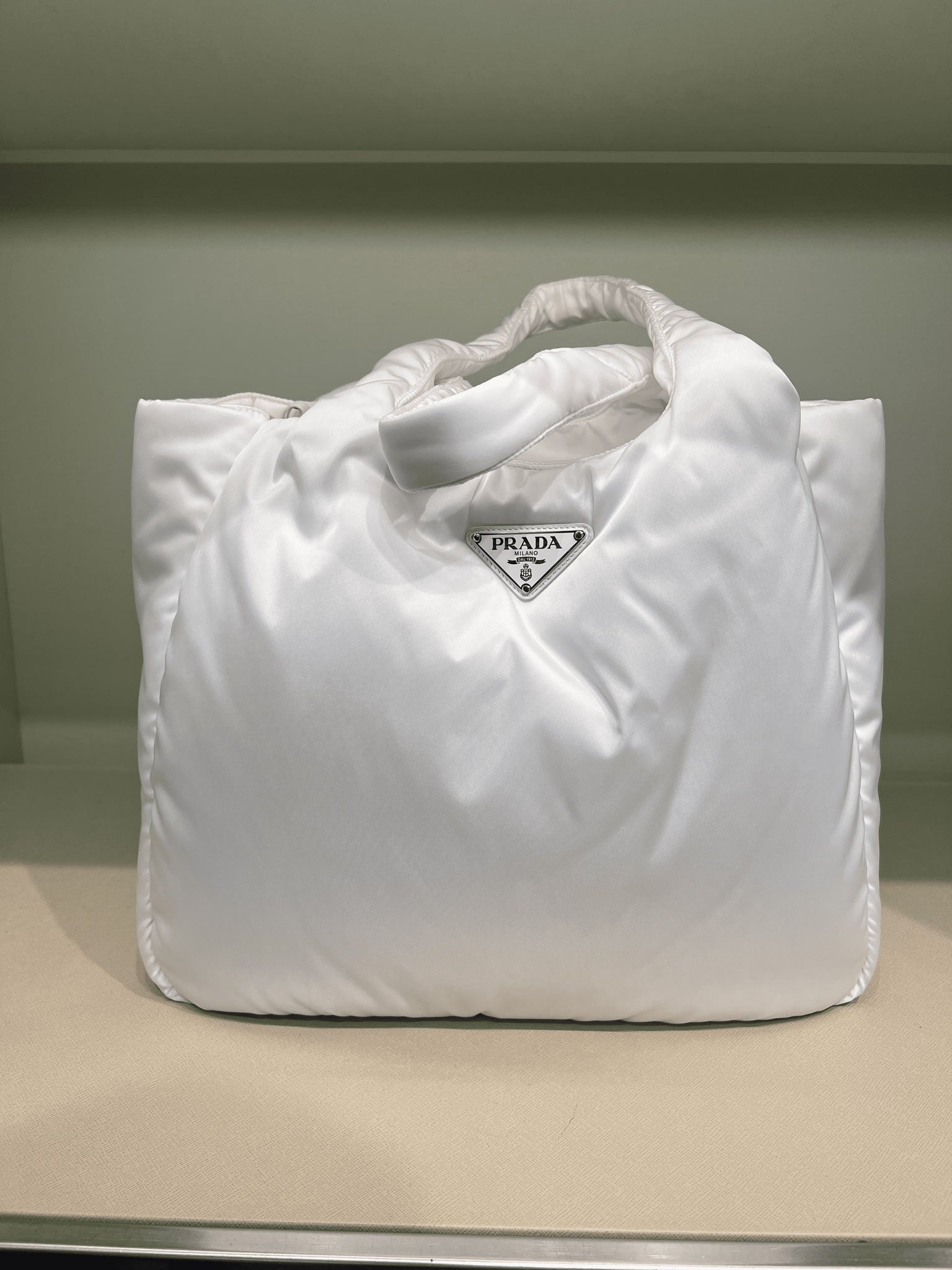 Prada Damska torba biała RCCJPrada