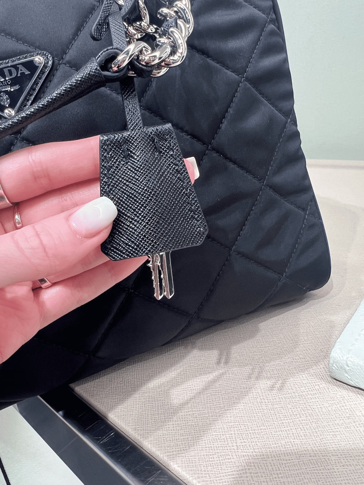 Prada Damska torebka czarnaPrada
