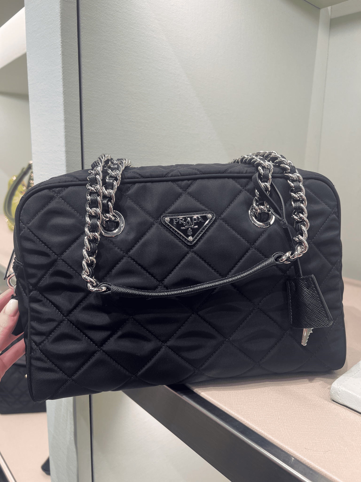 Prada Damska torebka czarnaPrada