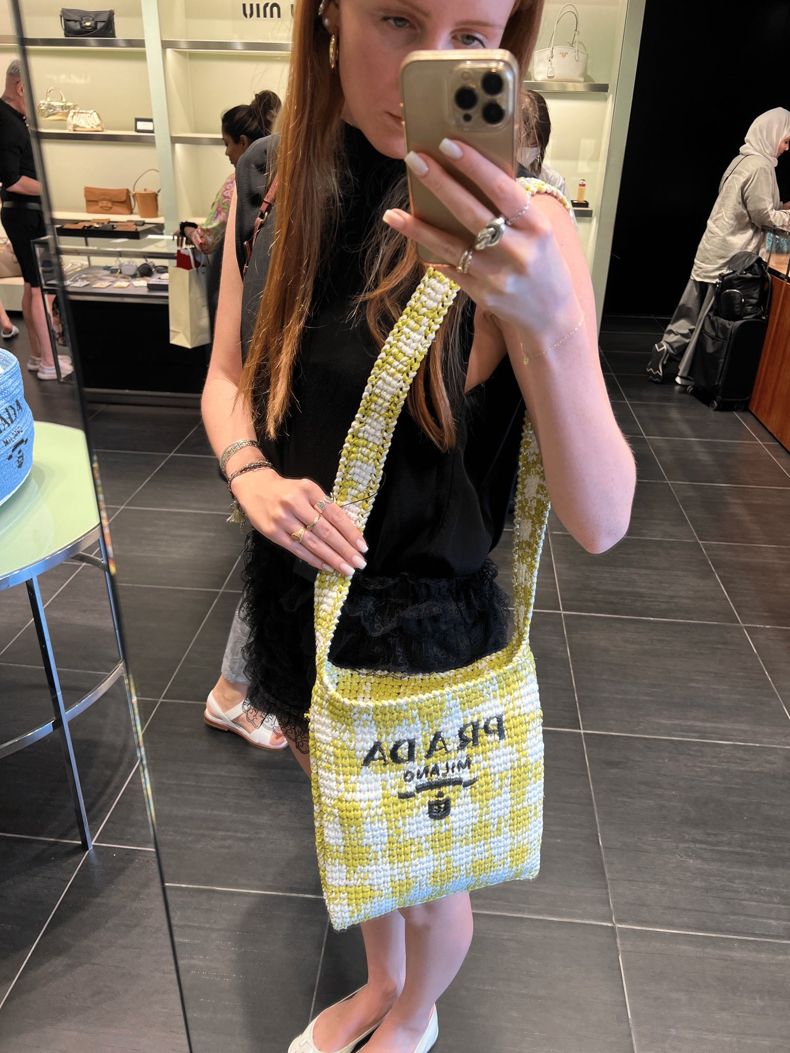Prada Damska torebka na ramię 2A2T F0322Prada