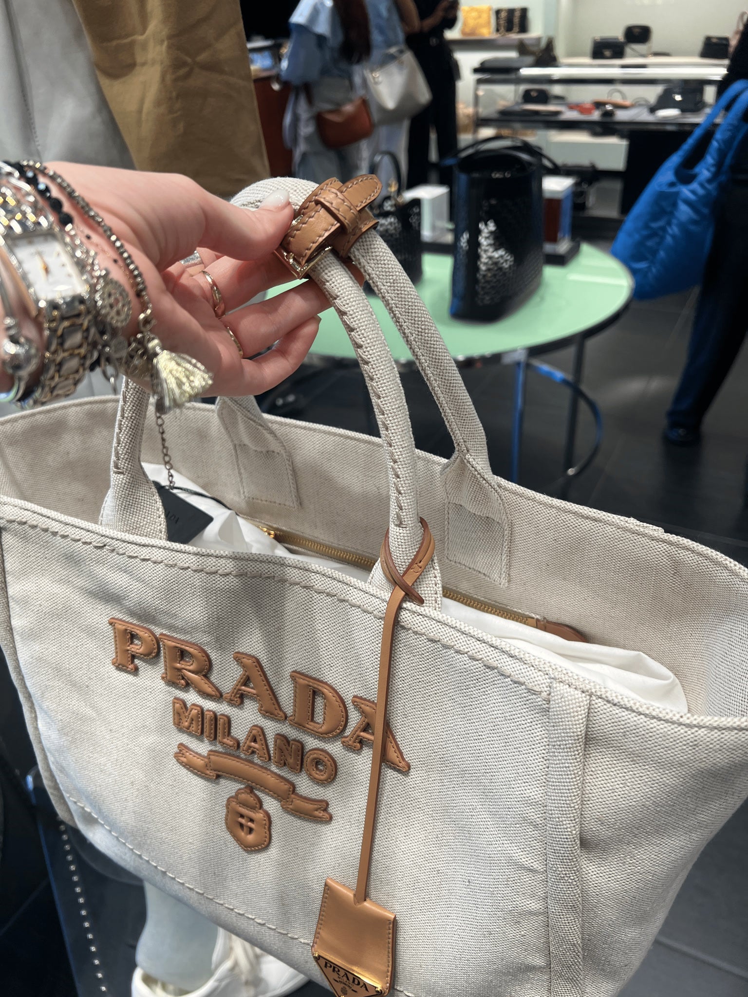Prada Damska torebka TU 2DLI F0018 001 VPrada