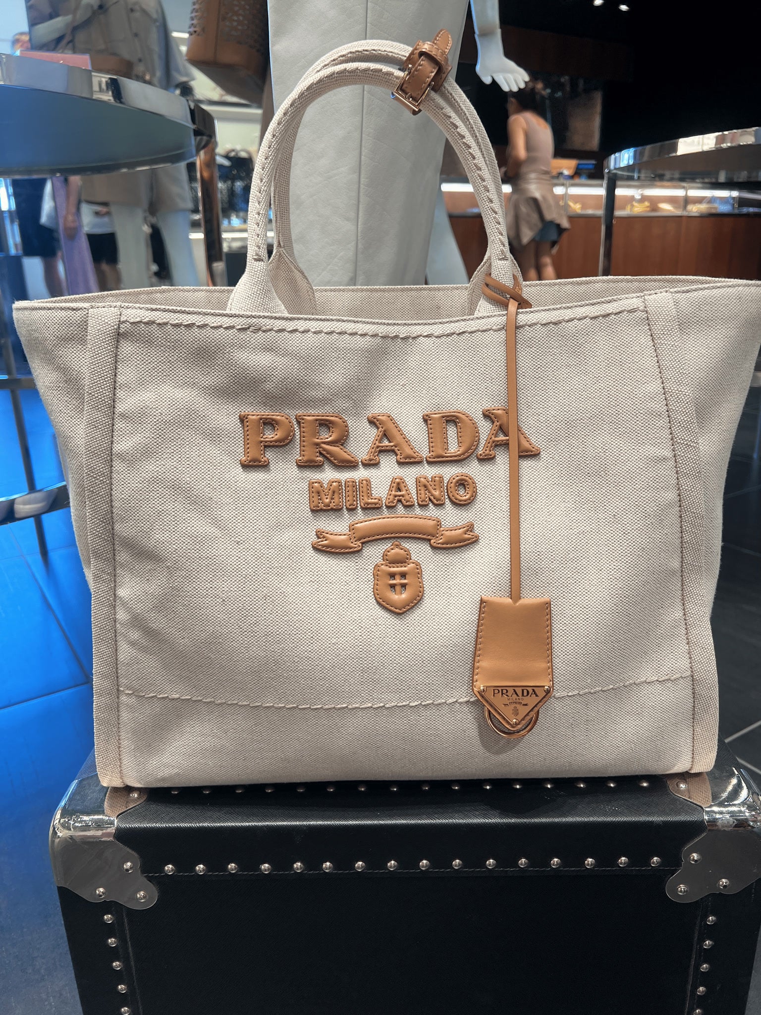 Prada Damska torebka TU 2DLI F0018 001 VPrada