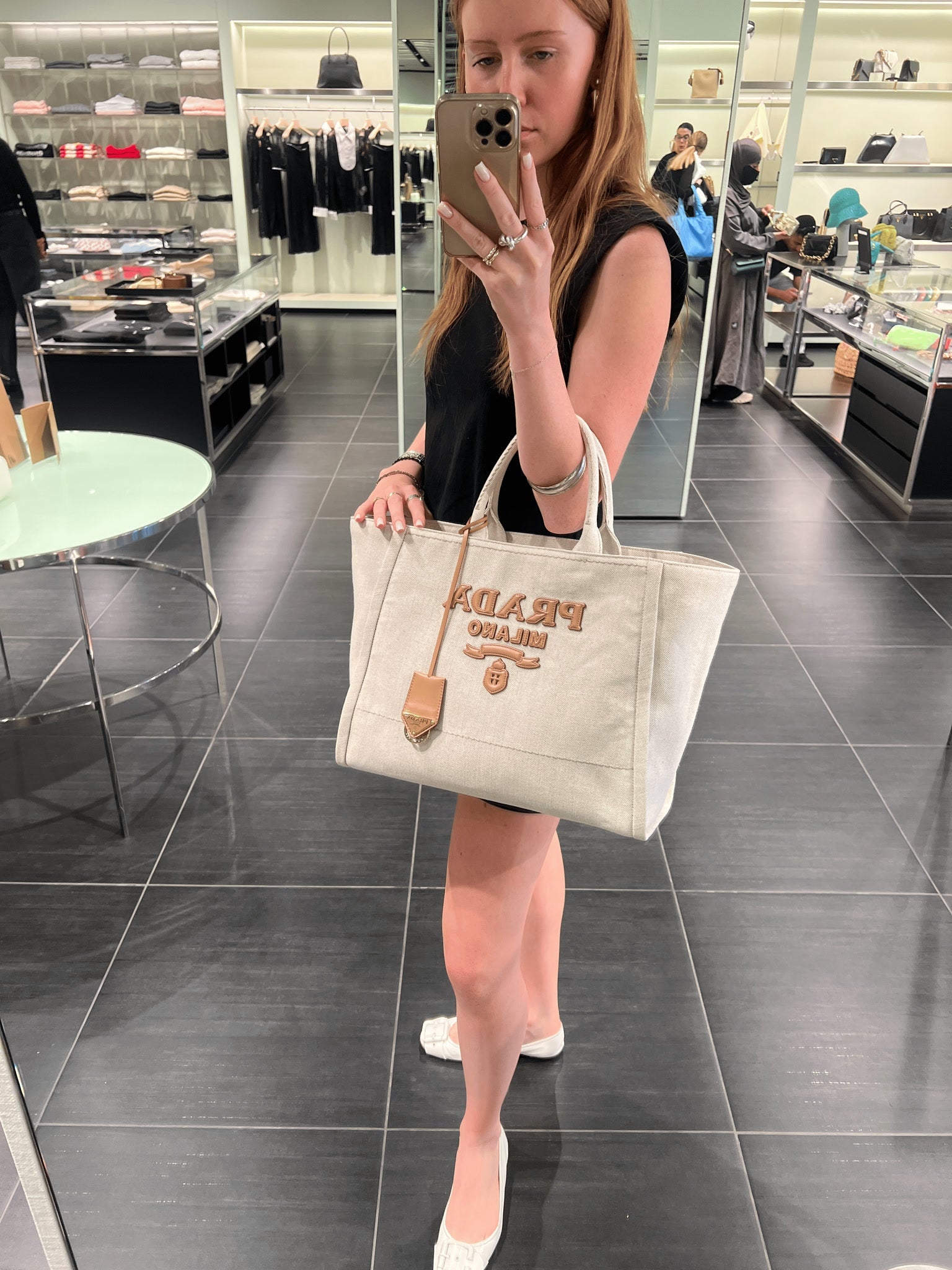 Prada Damska torebka TU 2DLI F0018 001 VPrada