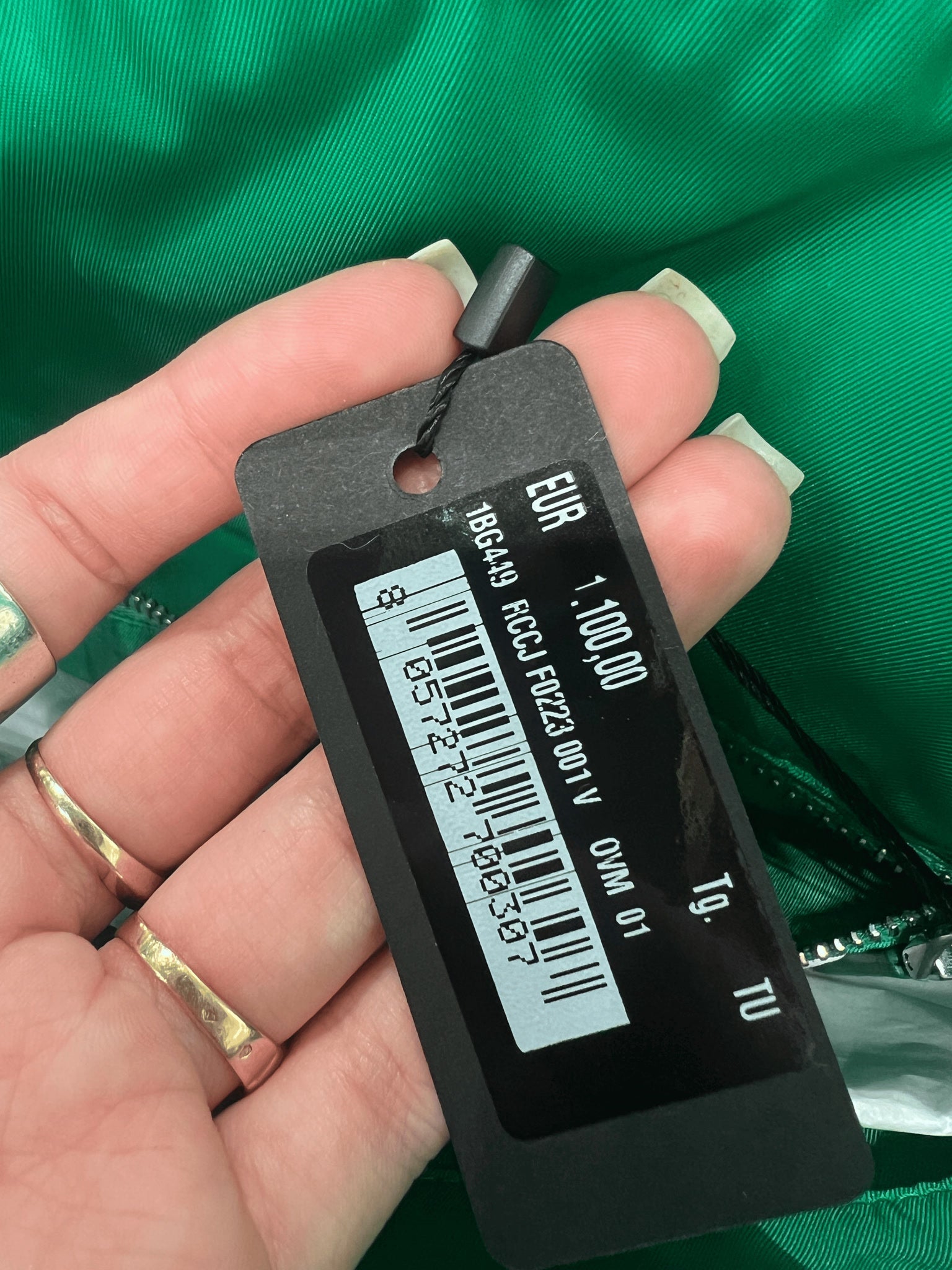 Prada Damska torebka zielonaPrada