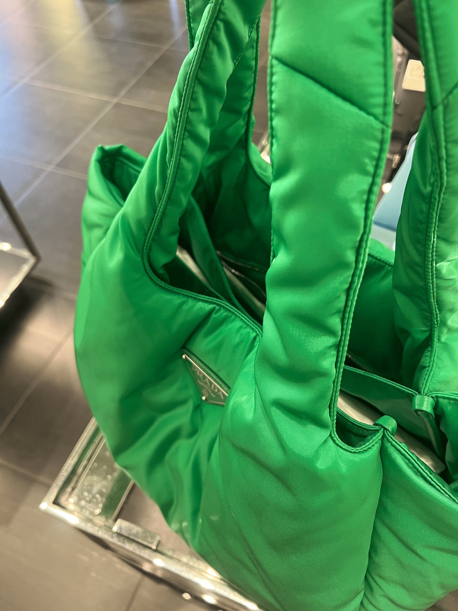 Prada Damska torebka zielonaPrada
