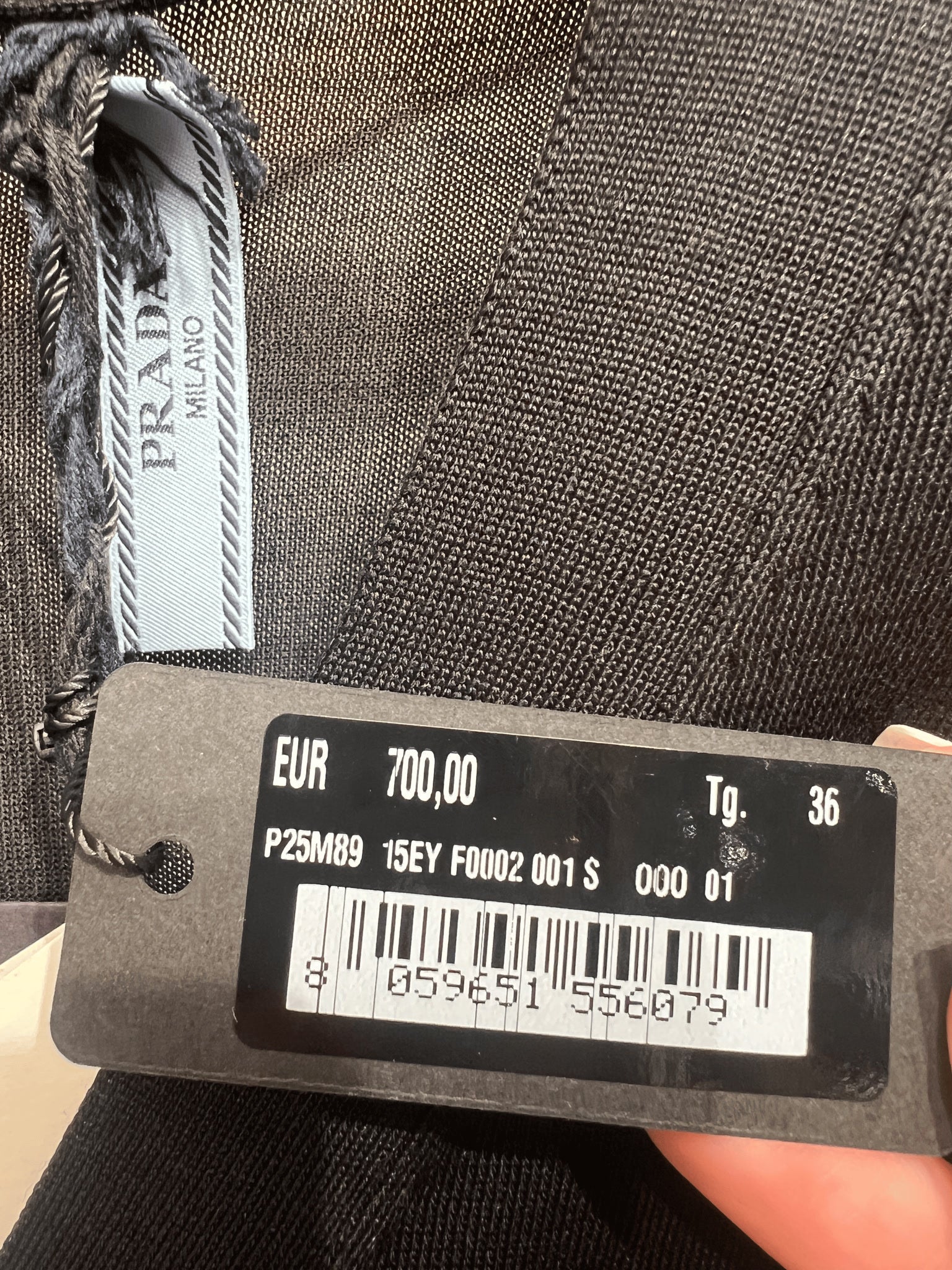 Prada Damski sweter czarnyPrada
