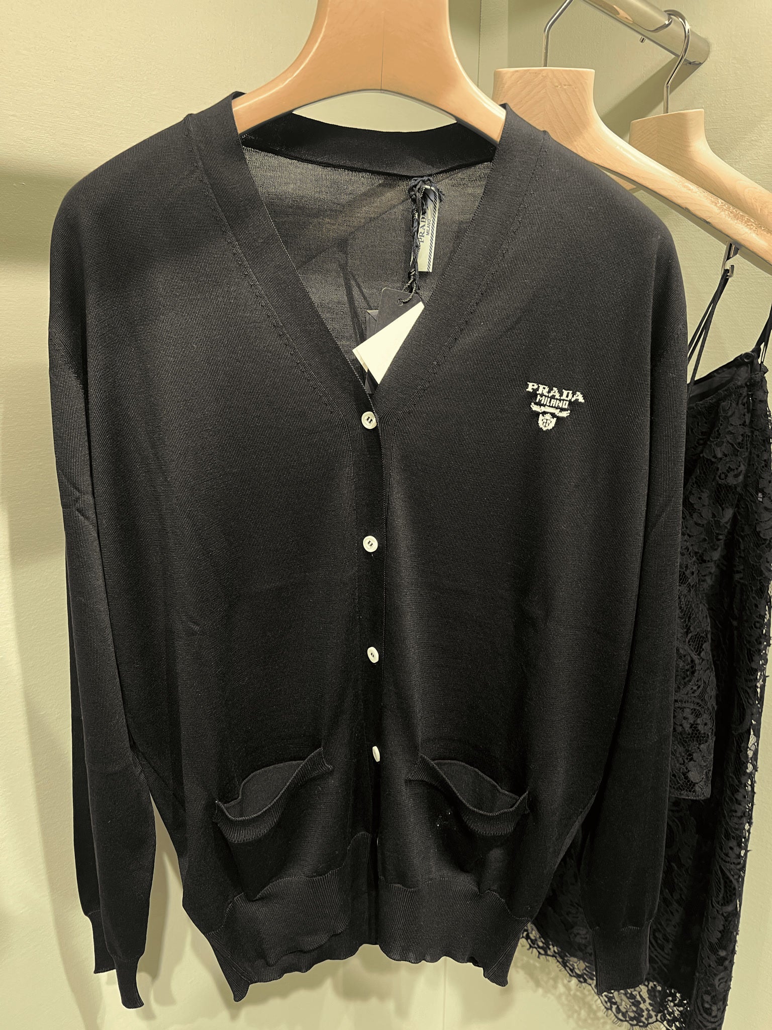 Prada Damski sweter czarnyPrada
