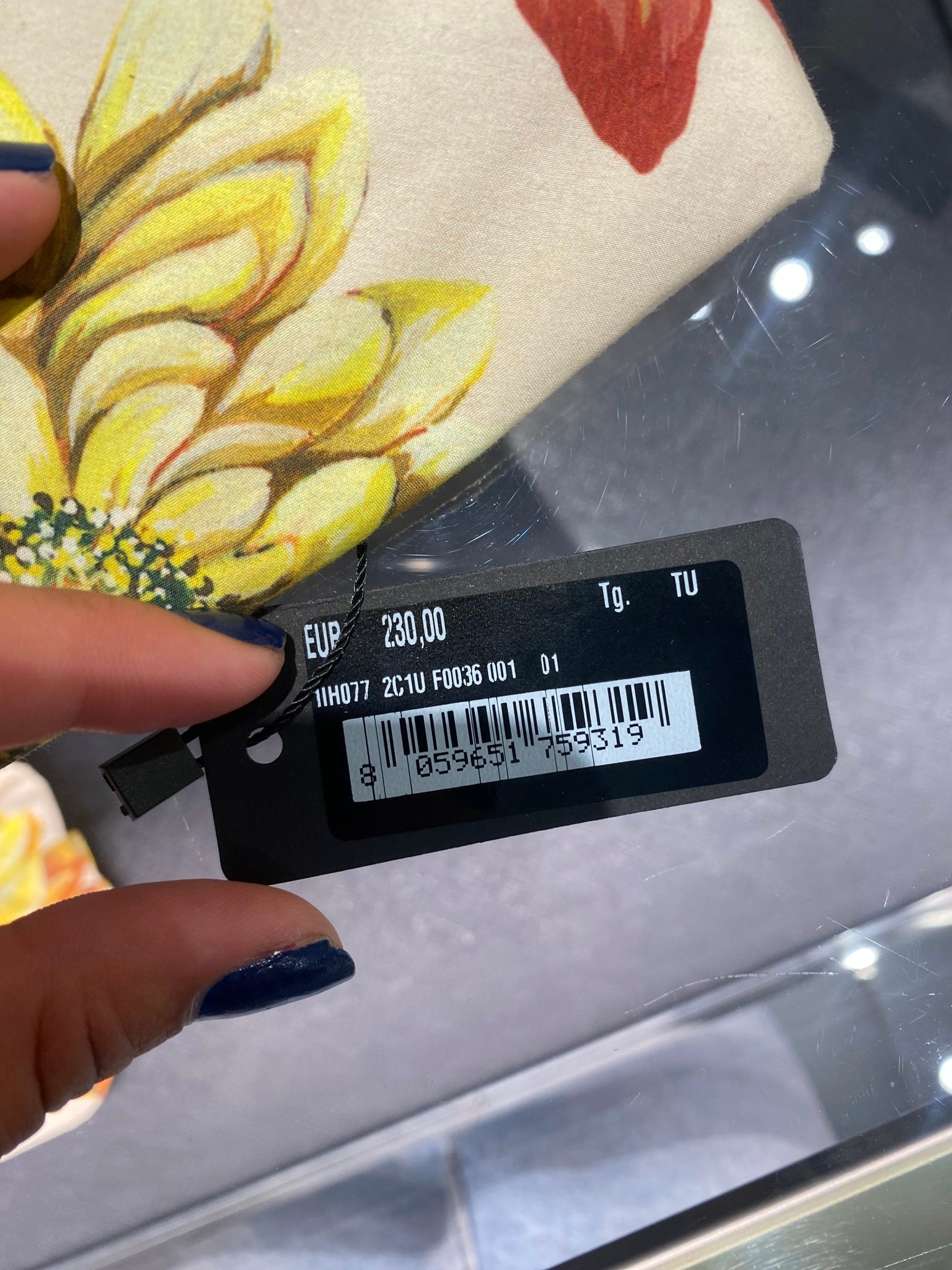 Prada Damskie akcesoria w kwiatyPrada
