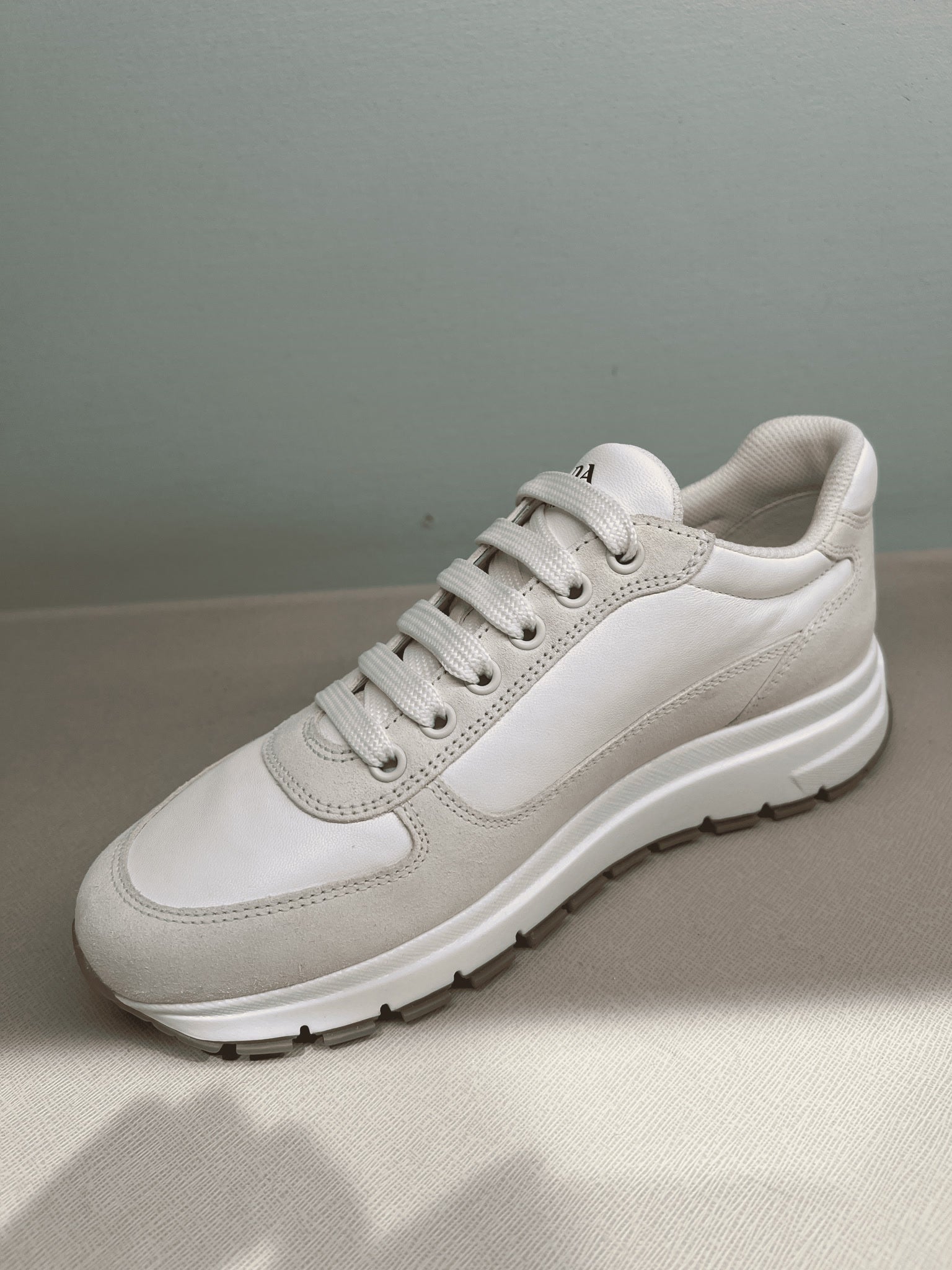 Prada Damskie buty białe 30NT F0304Prada
