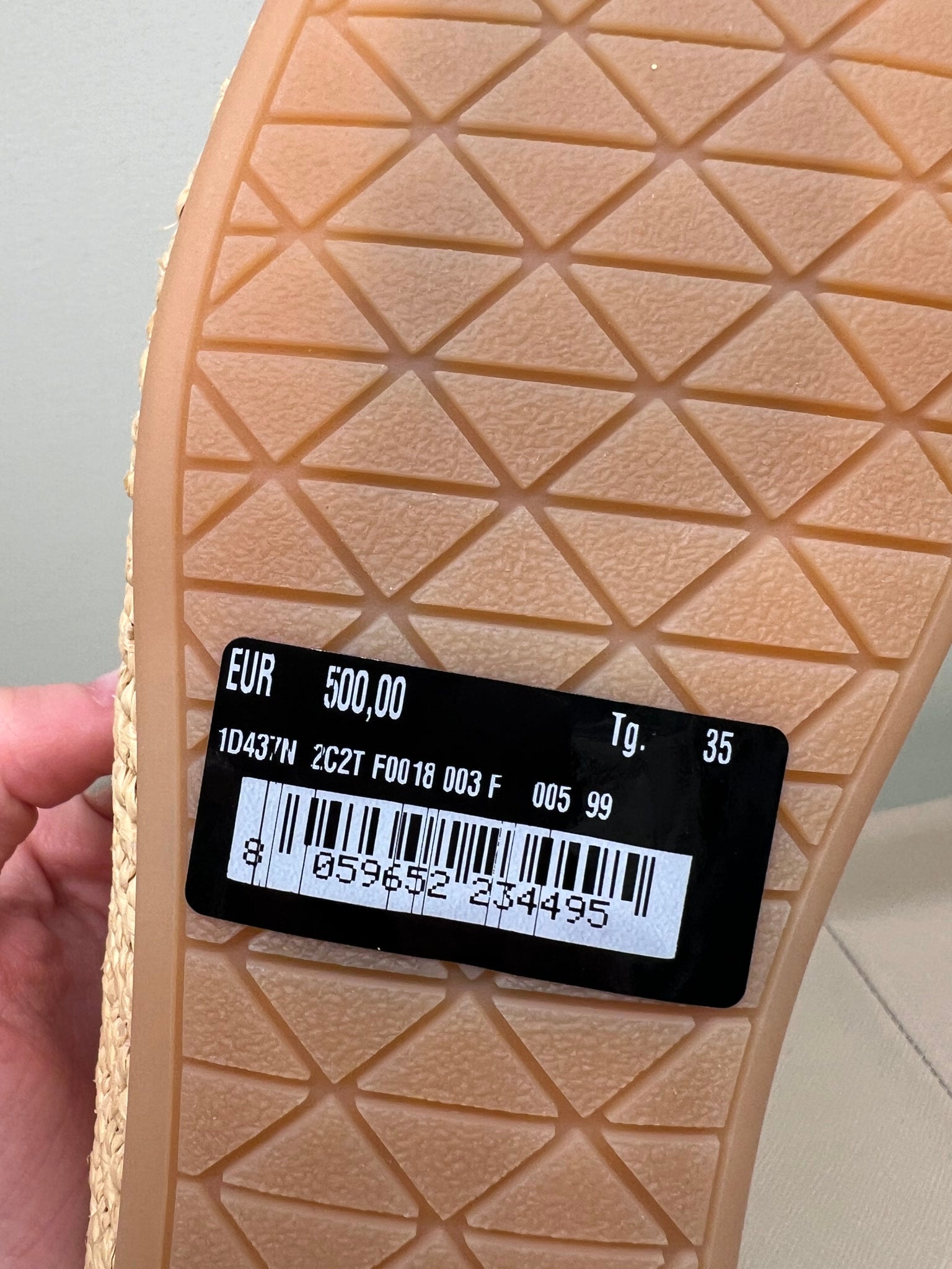 Prada Damskie buty piaskowe skórzanePrada