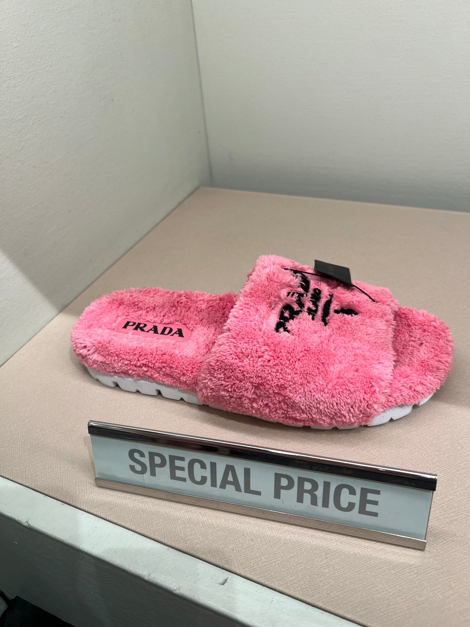 Prada Damskie buty różowe H39 F04GJPrada