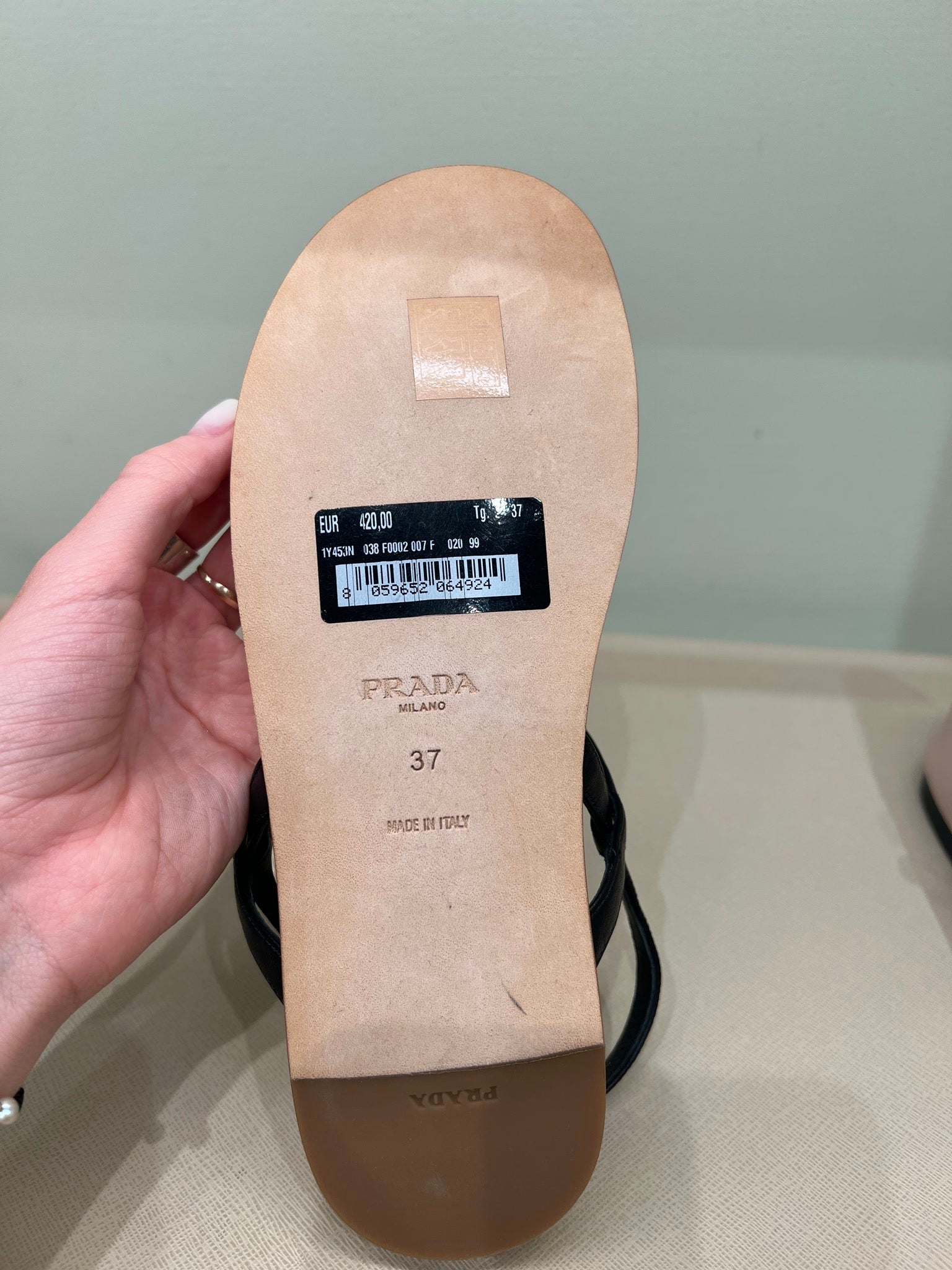 Prada Damskie buty skórzane 038 F0002Prada
