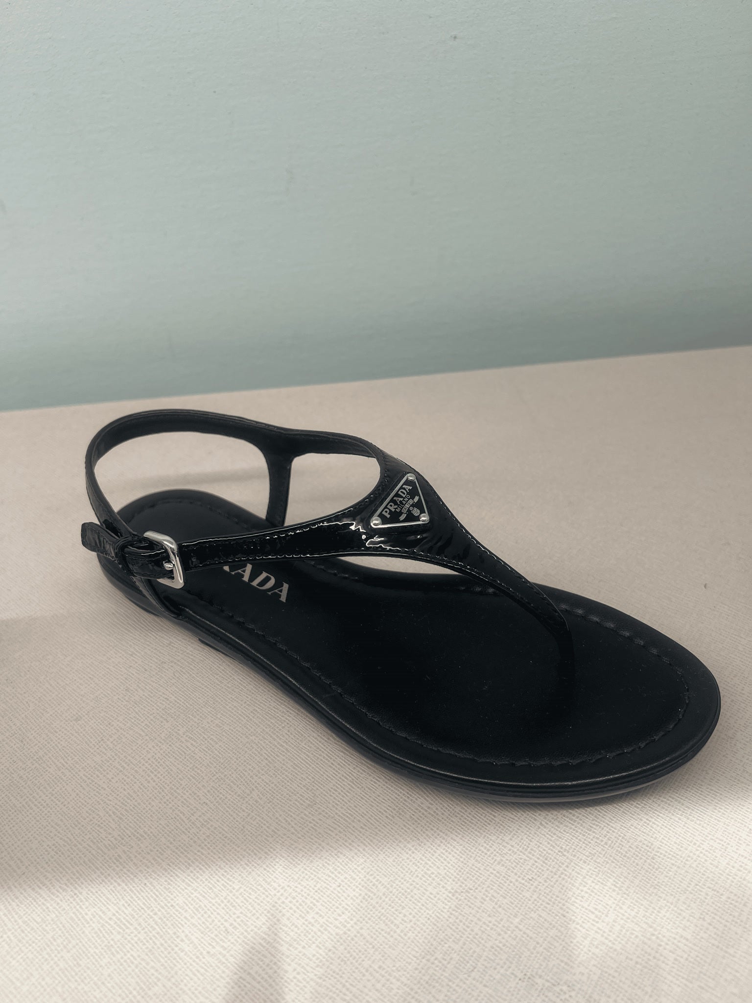 Prada damskie obuwie czarne 1Y656IPrada