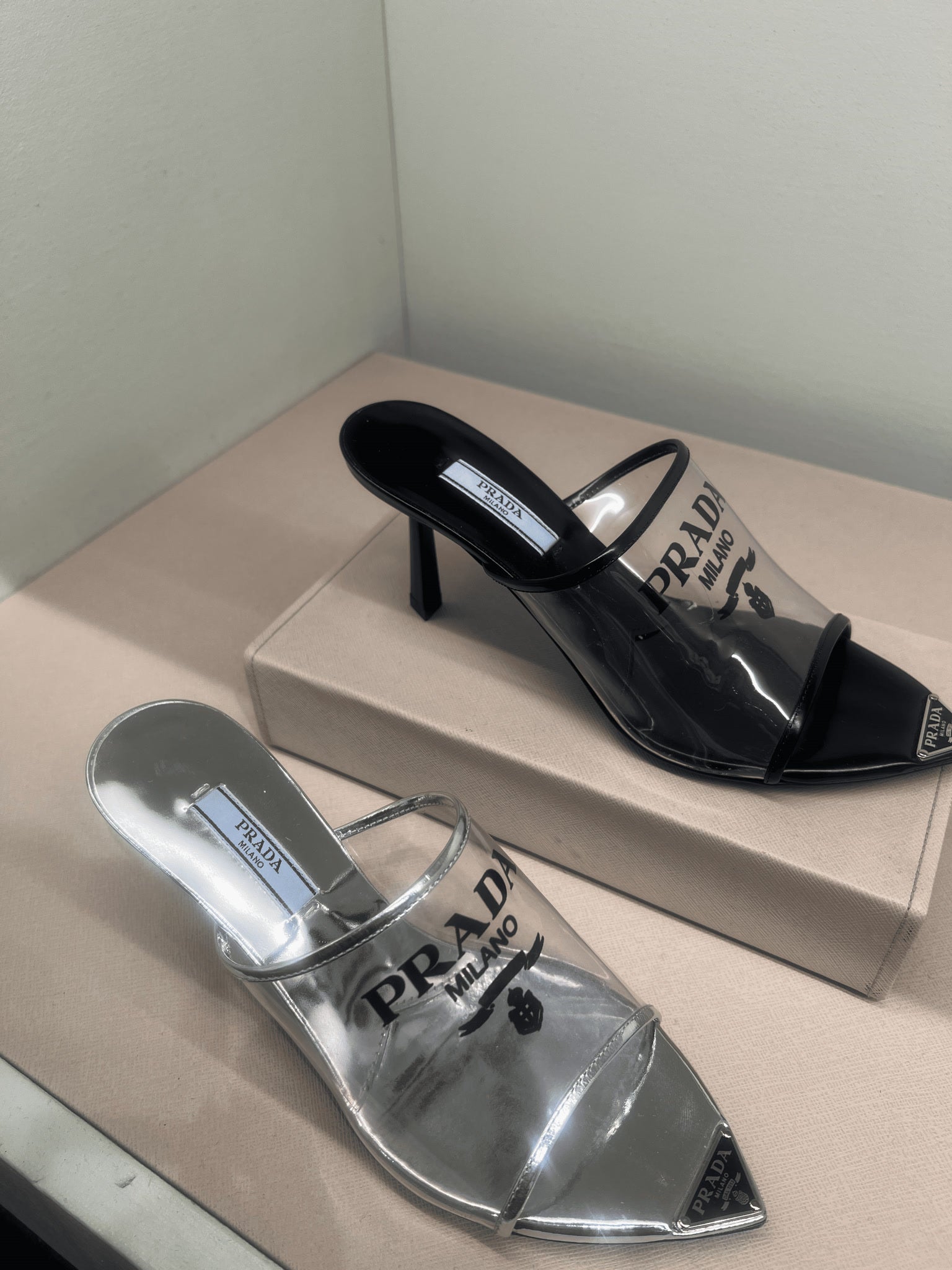 Prada Damskie Szpilki 3LK3 F0118 005 FPrada