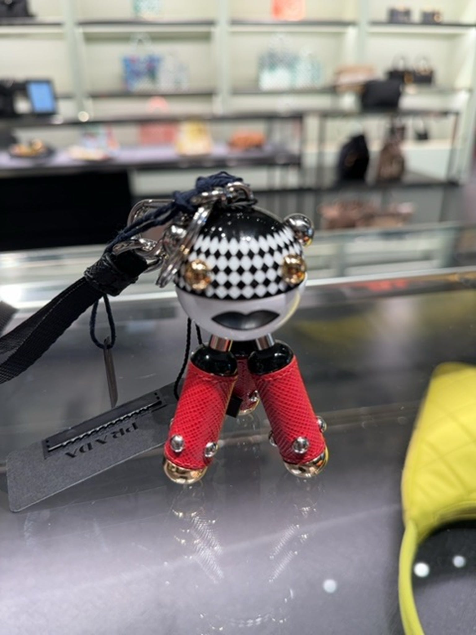 Prada keychainPrada
