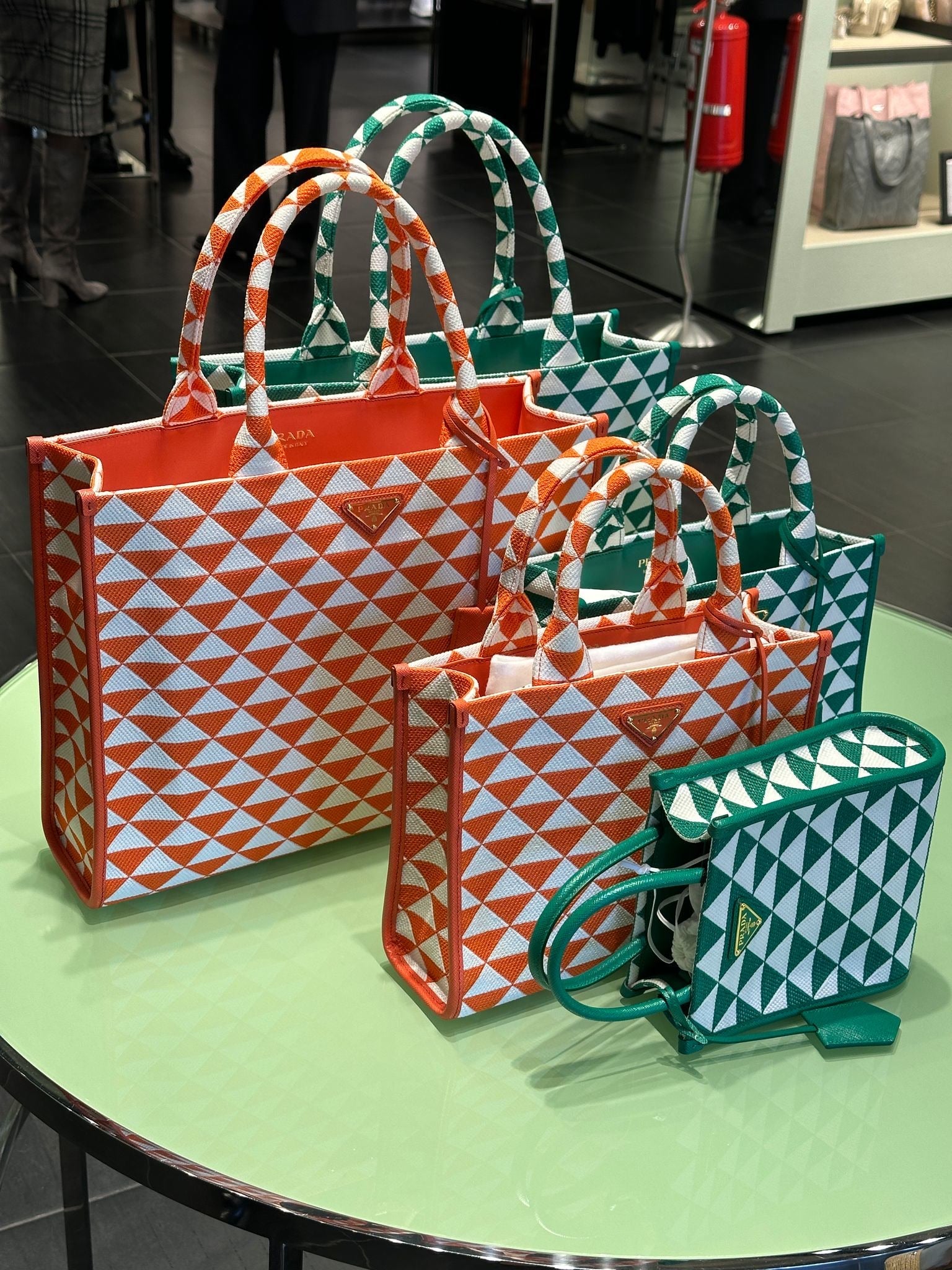 Prada Orange Tote bagPrada