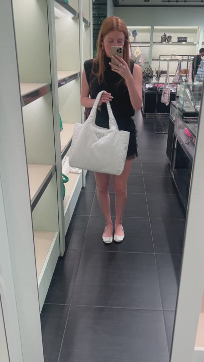 Prada Damska torba biała RCCJ