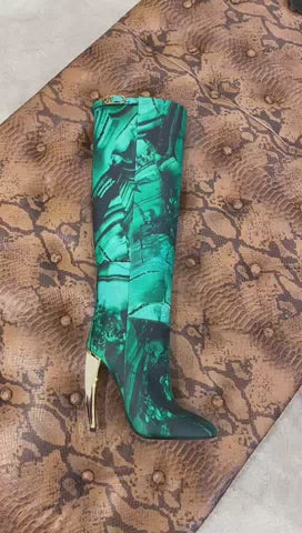 Roberto Cavalli botki damskie MT115