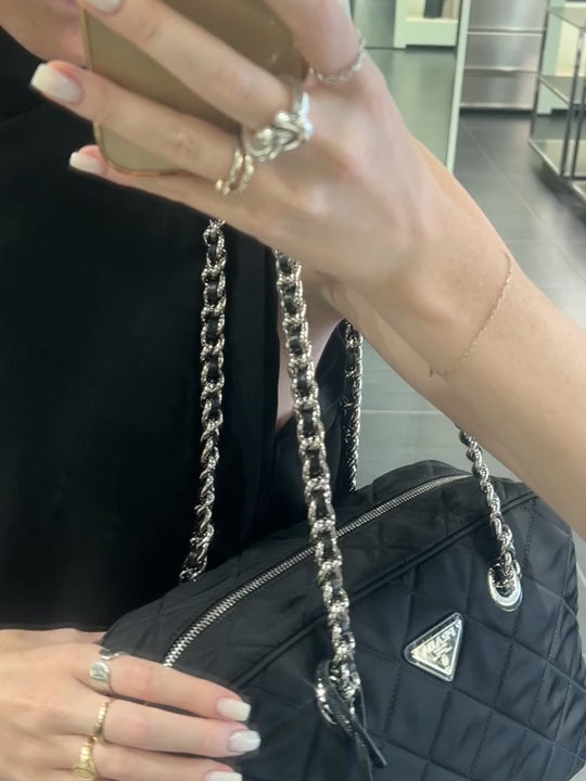 Prada Damska torebka czarna