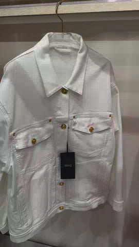 Blouson Denim Stretch Denim