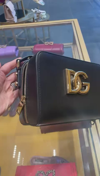 Dolce & Gabbana Damska torebka skórzana czarna